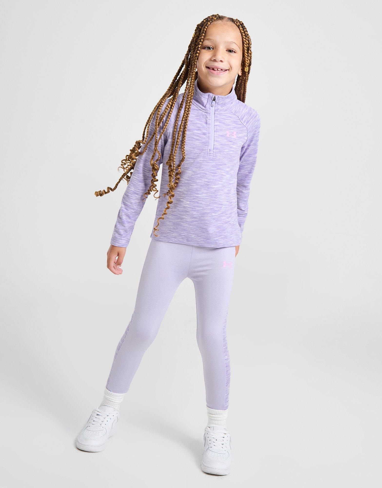 Under Armour Girls' Twist 1/4 Zip Top/Leggings Set Children