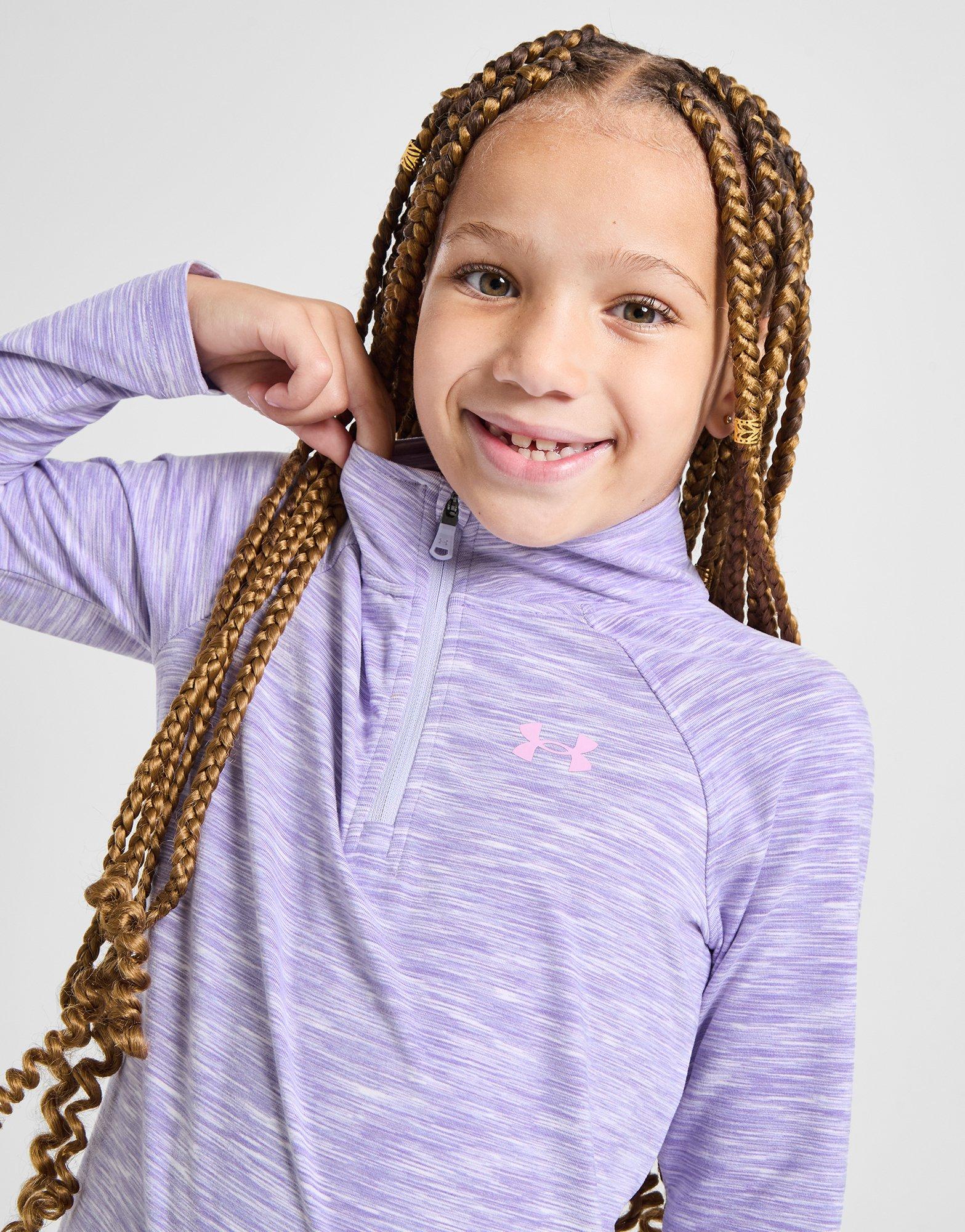 Under Armour Girls' Twist 1/4 Zip Top/Leggings Set Children