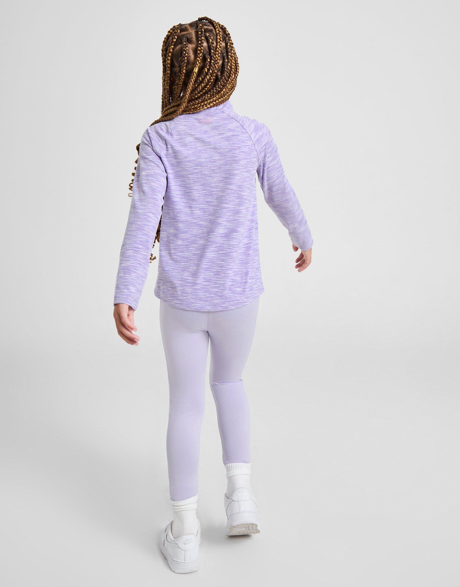 Under Armour Girls' Twist 1/4 Zip Top/Leggings Set Children