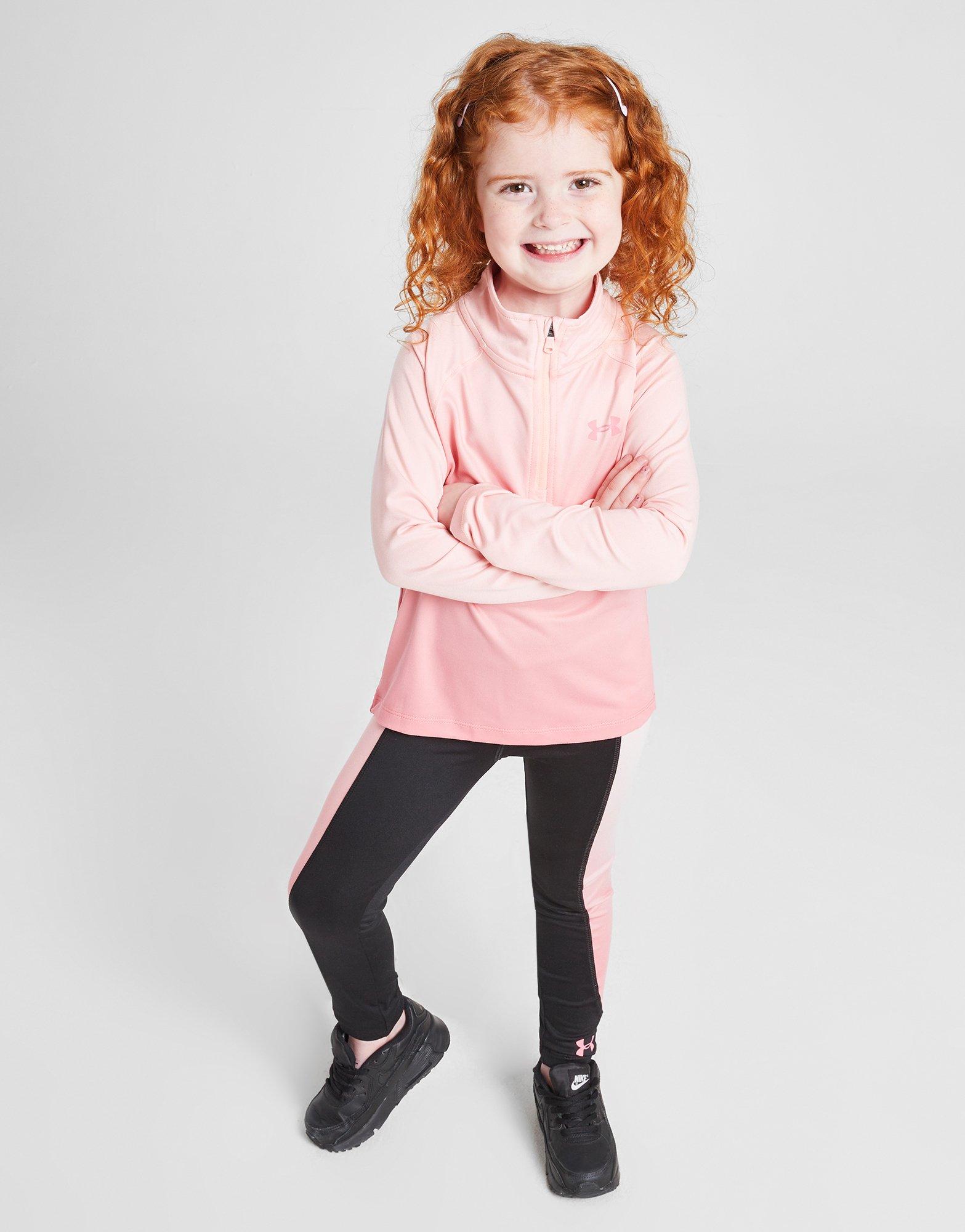 Under Armour Girls' Fade 1/4 Zip/Leggings Set Children