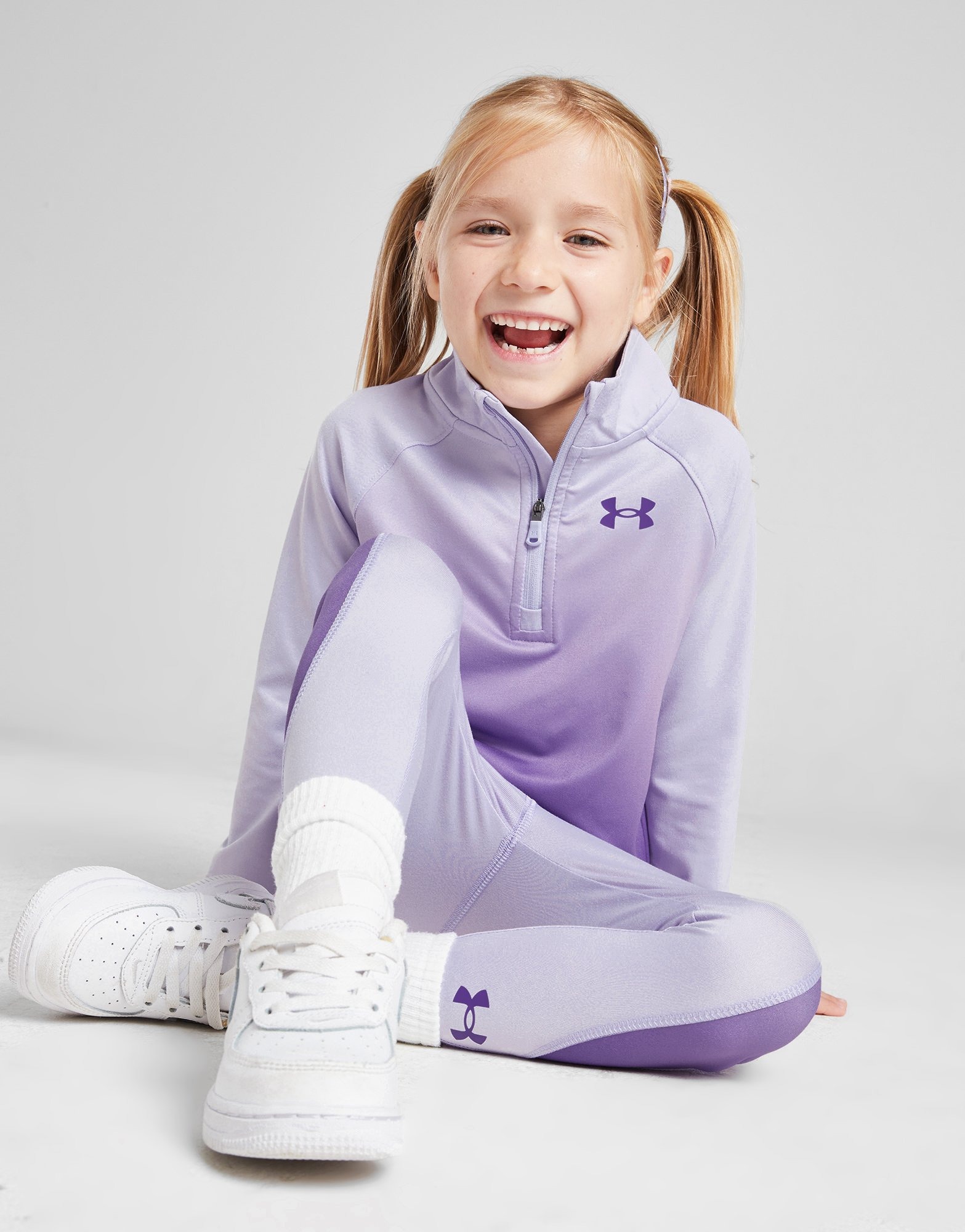 NWT Under hot Armour hoodie & leggings set girls size 5