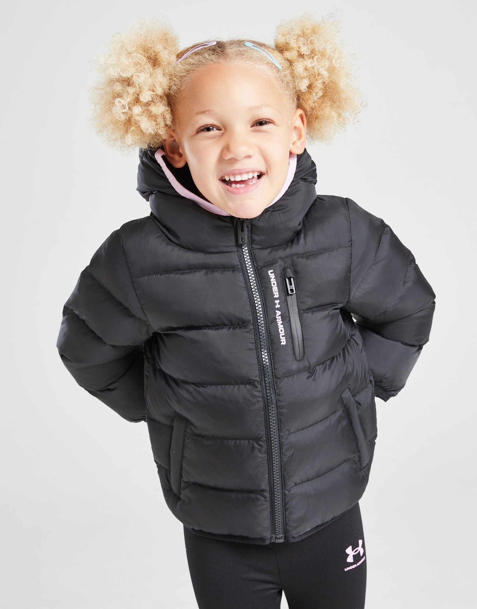 Under Armour Girls Pronto Padded Jacket Infant Schwarz JD Sports Deutschland