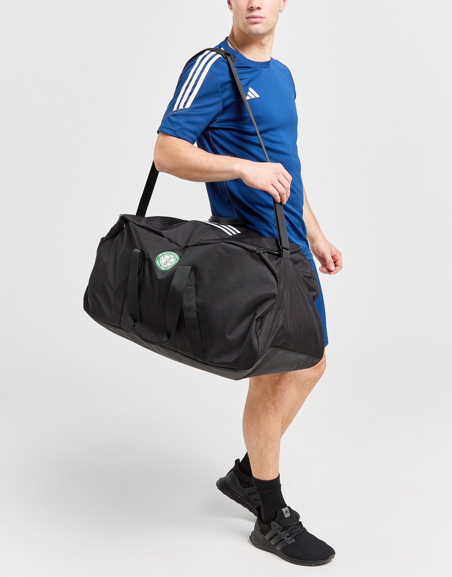 Black adidas Celtic Tiro 23 Holdall Bag JD Sports UK
