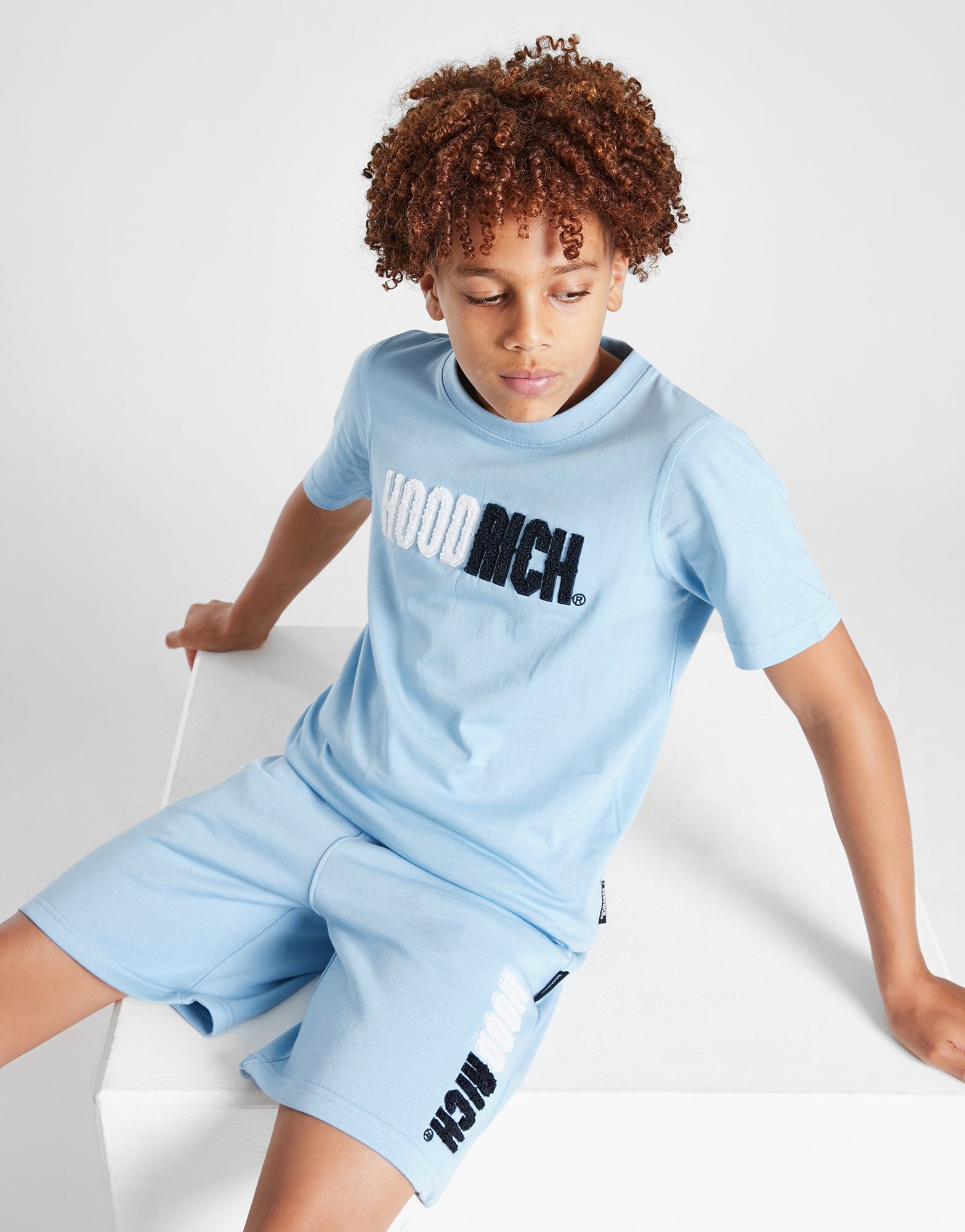 Blue Hoodrich Tone T-Shirt Junior | JD Sports UK