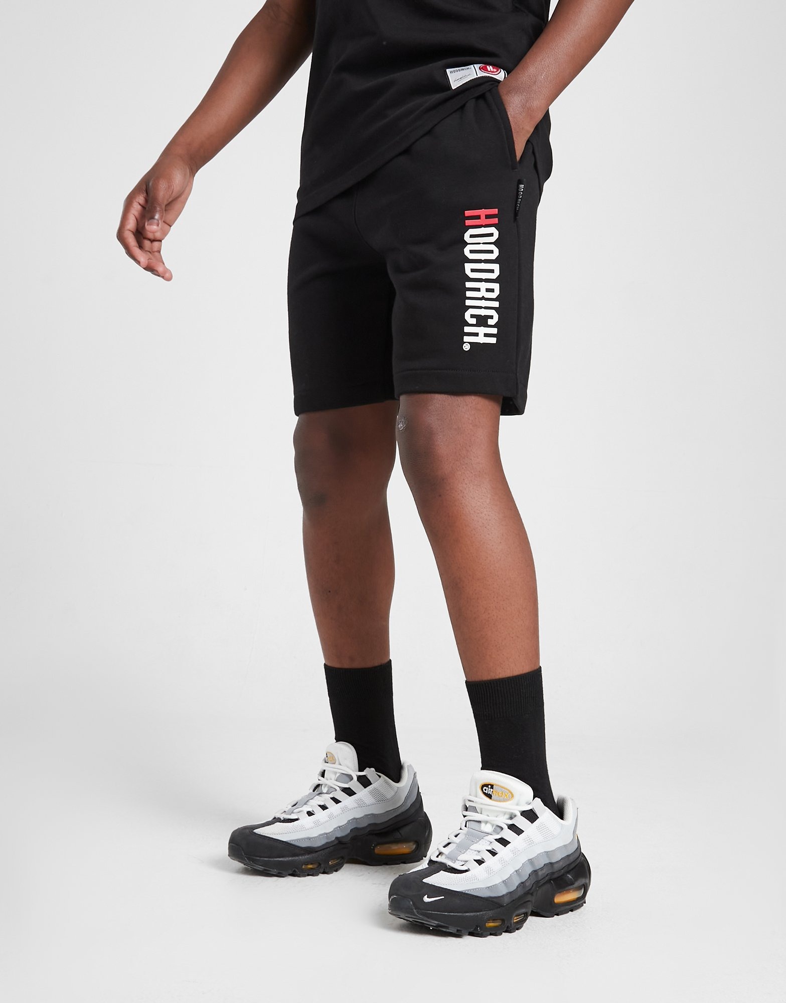 Black Hoodrich Goal Shorts Junior - JD Sports