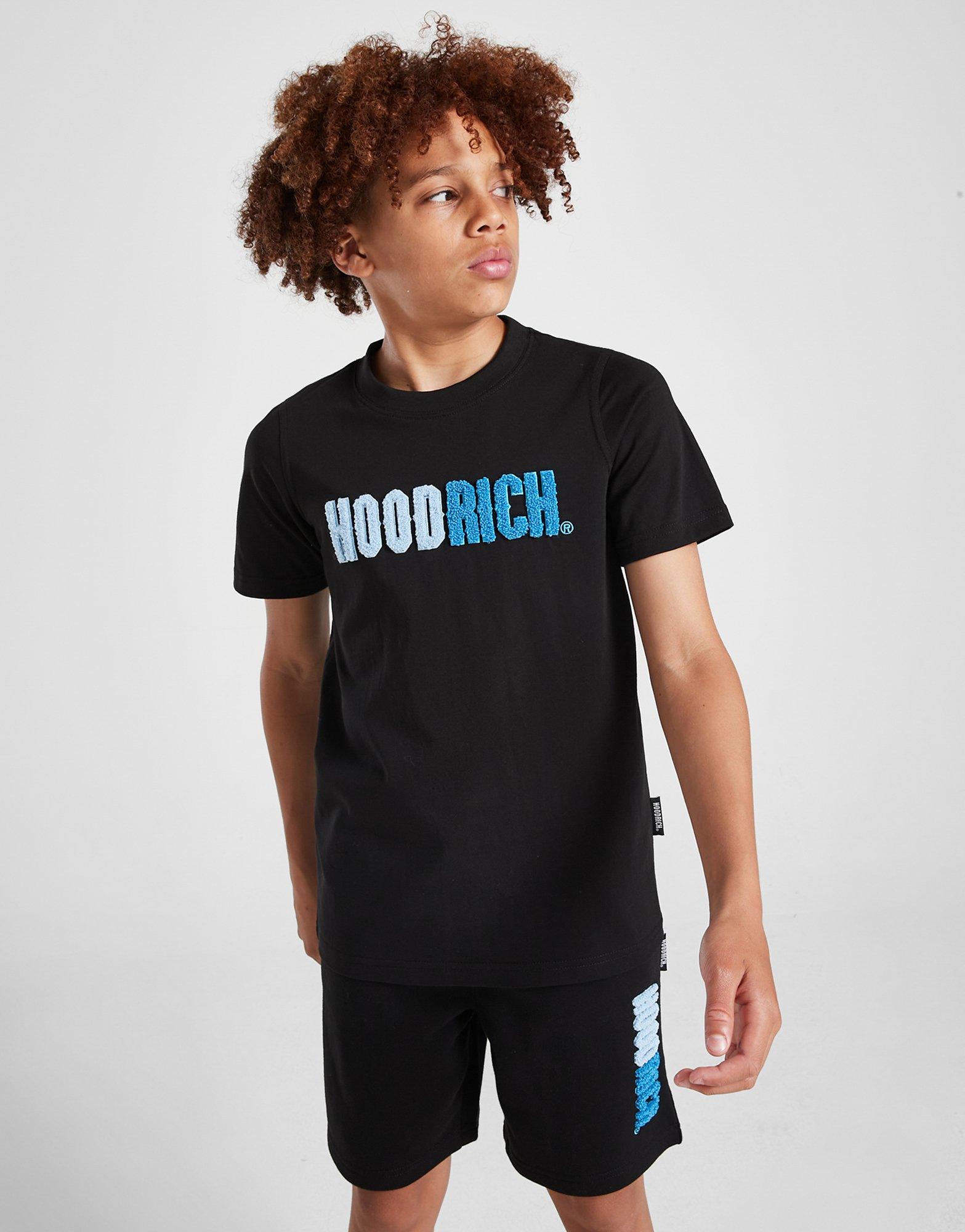 Black Hoodrich Tone T shirt Junior JD Sports