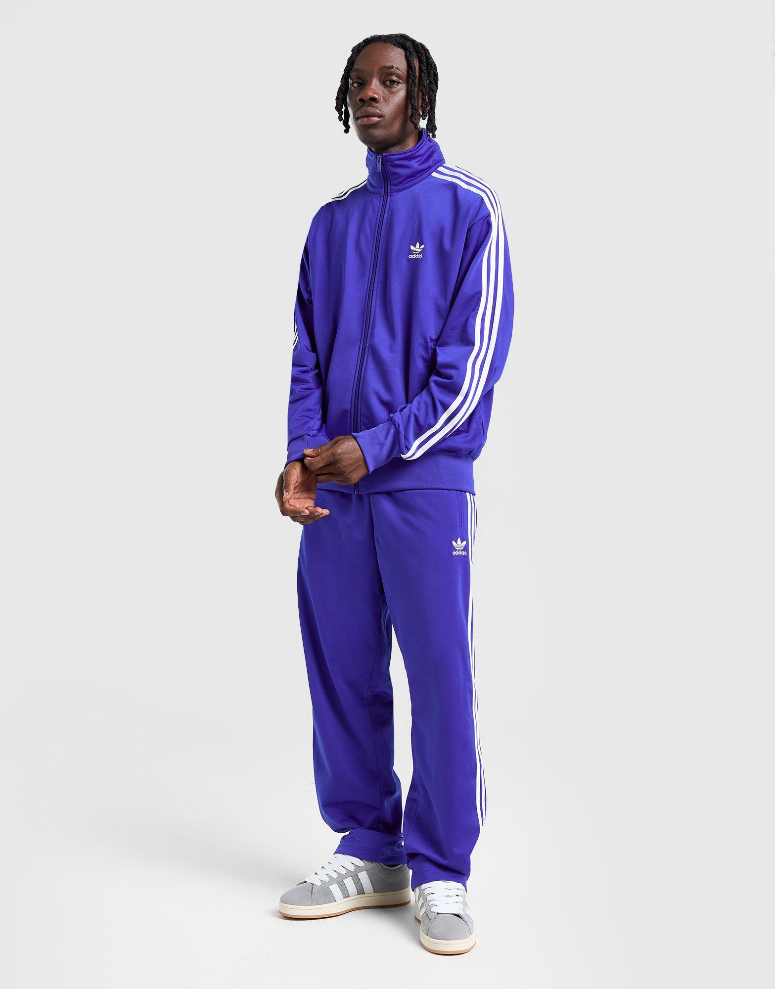 Blue adidas Originals Adicolor Classics Firebird Track Top