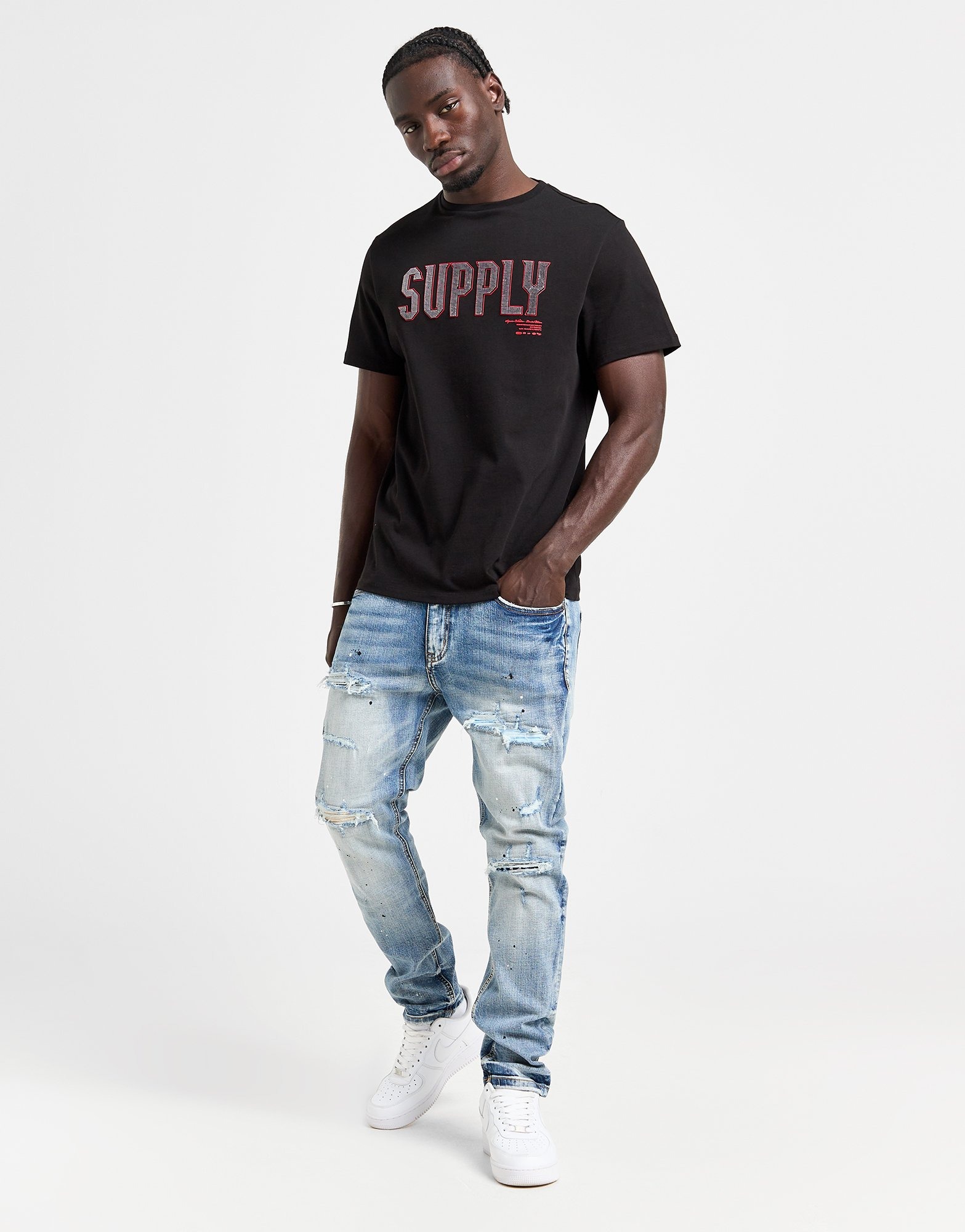 Blauw Supply & Demand Domani Jeans JD Sports Nederland