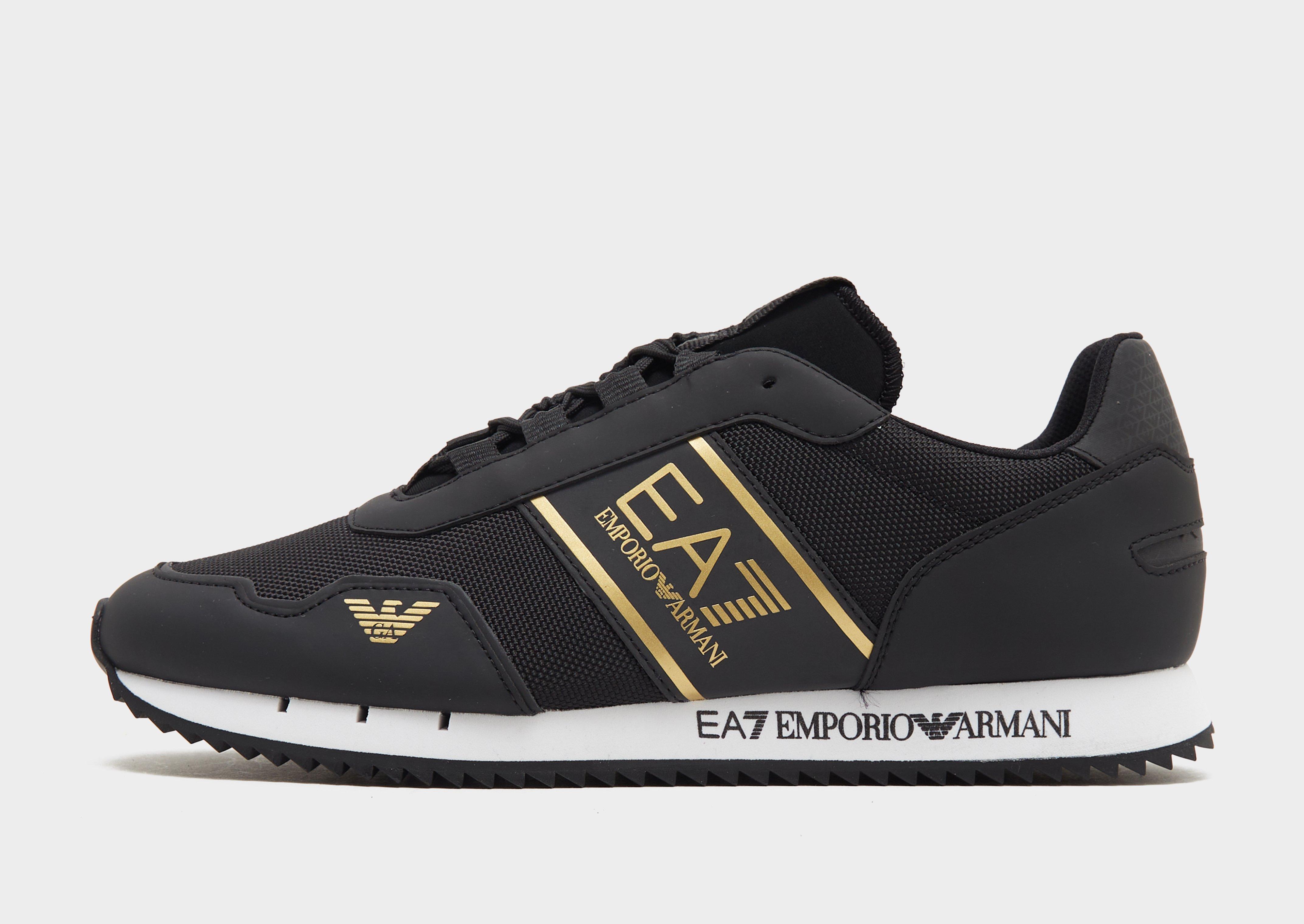 Black EA7 Emporio Armani B W Laces 2.0 JD Sports Global