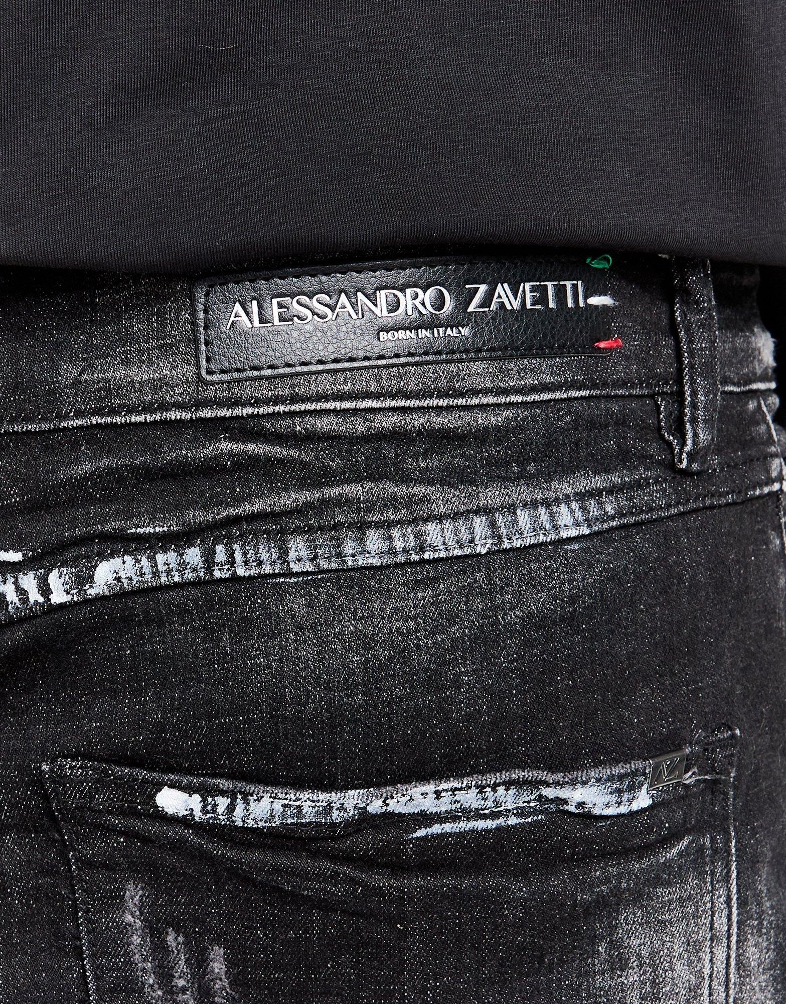 Alessandro Zavetti Damiano Denim Shorts