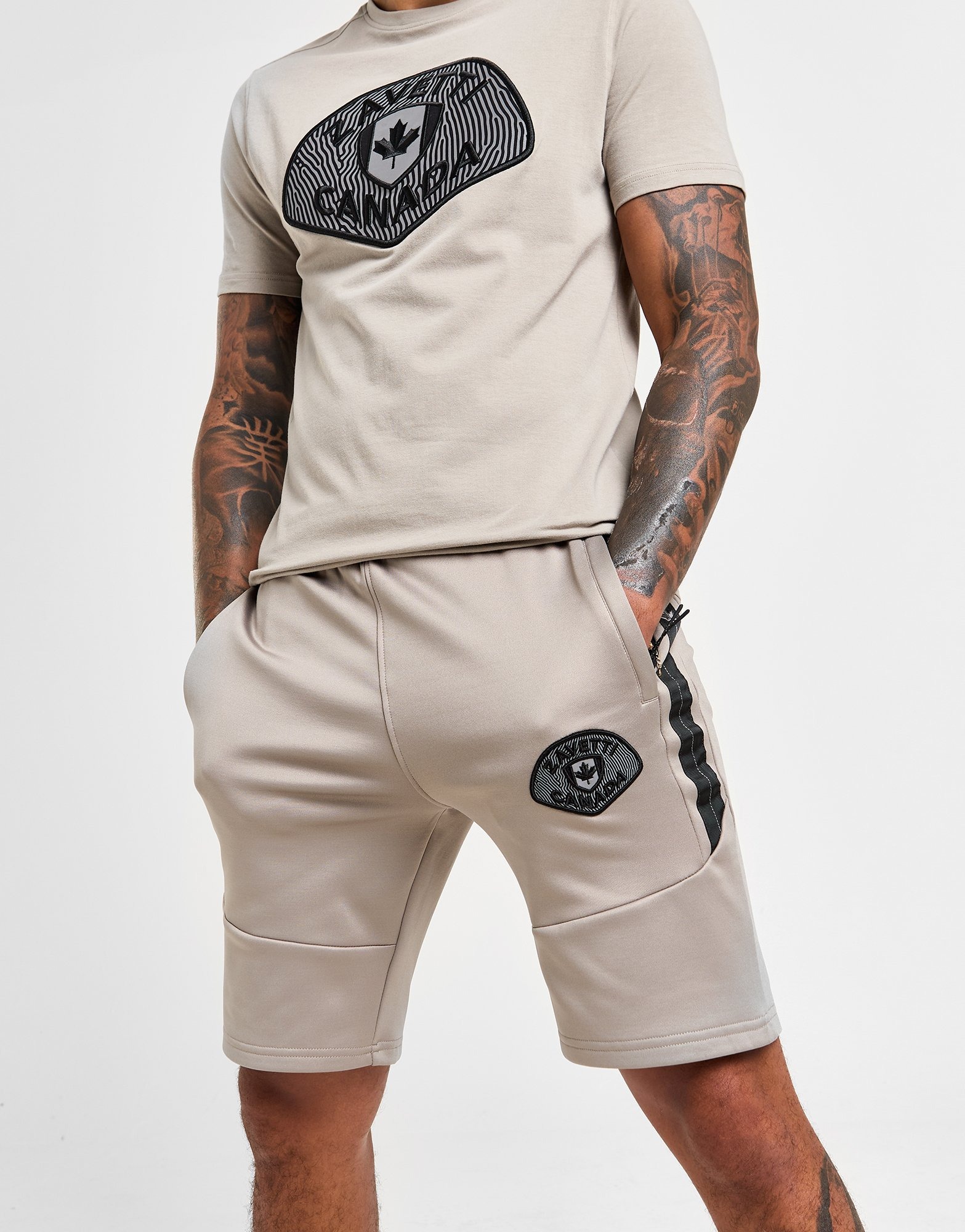 Grey Zavetti Canada Levito 2.0 Shorts | JD Sports UK