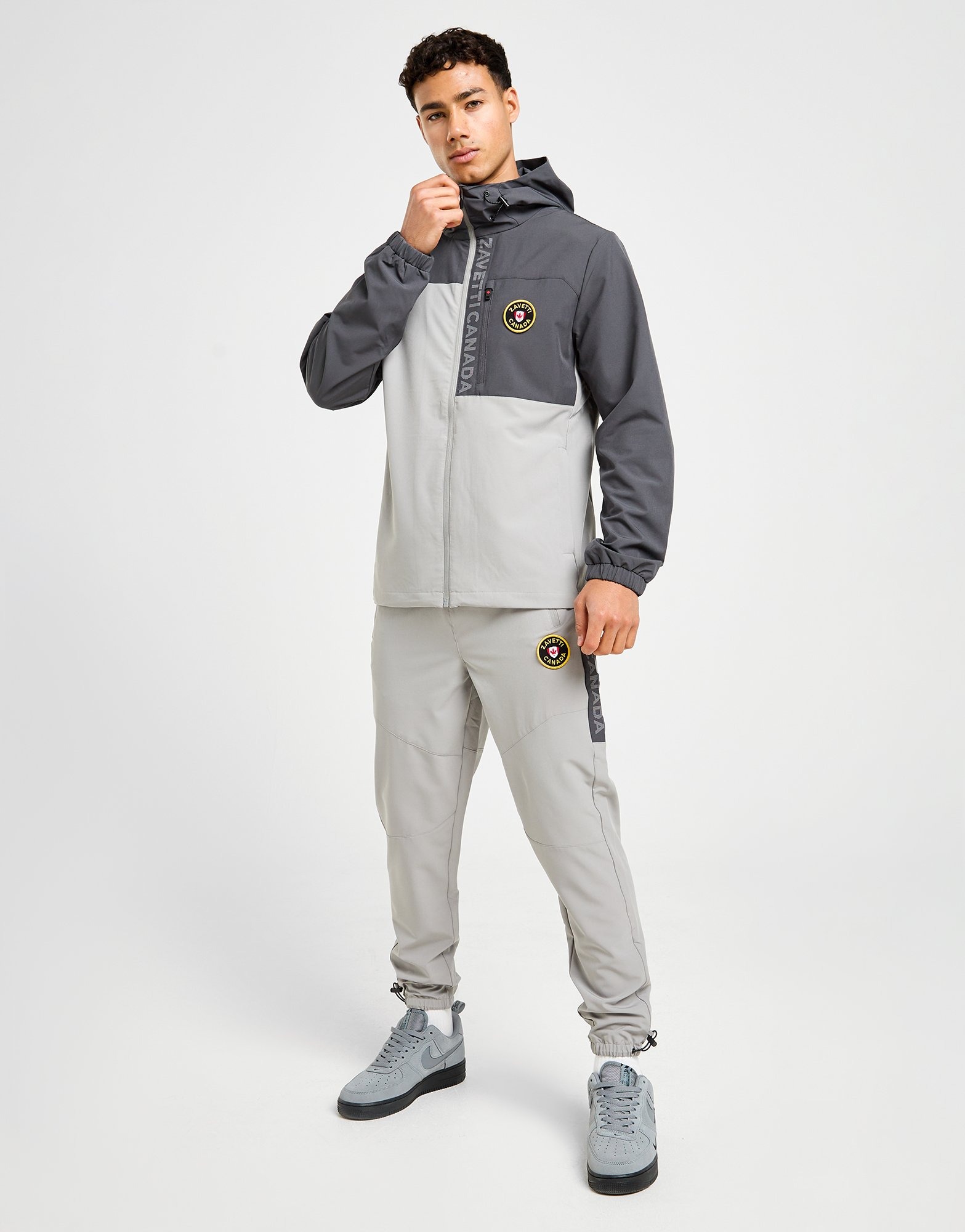 Grey Zavetti Canada Movillio Woven Track Pants - JD Sports