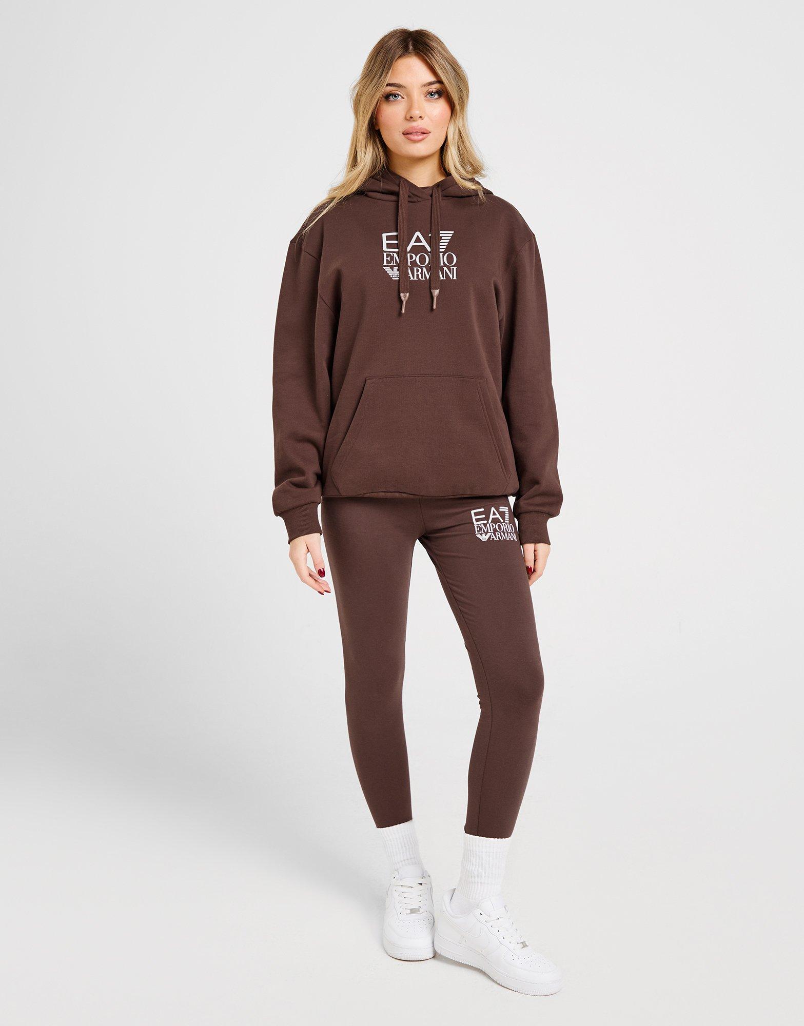 EA7 Emporio Armani Box Logo Oversized Hoodie