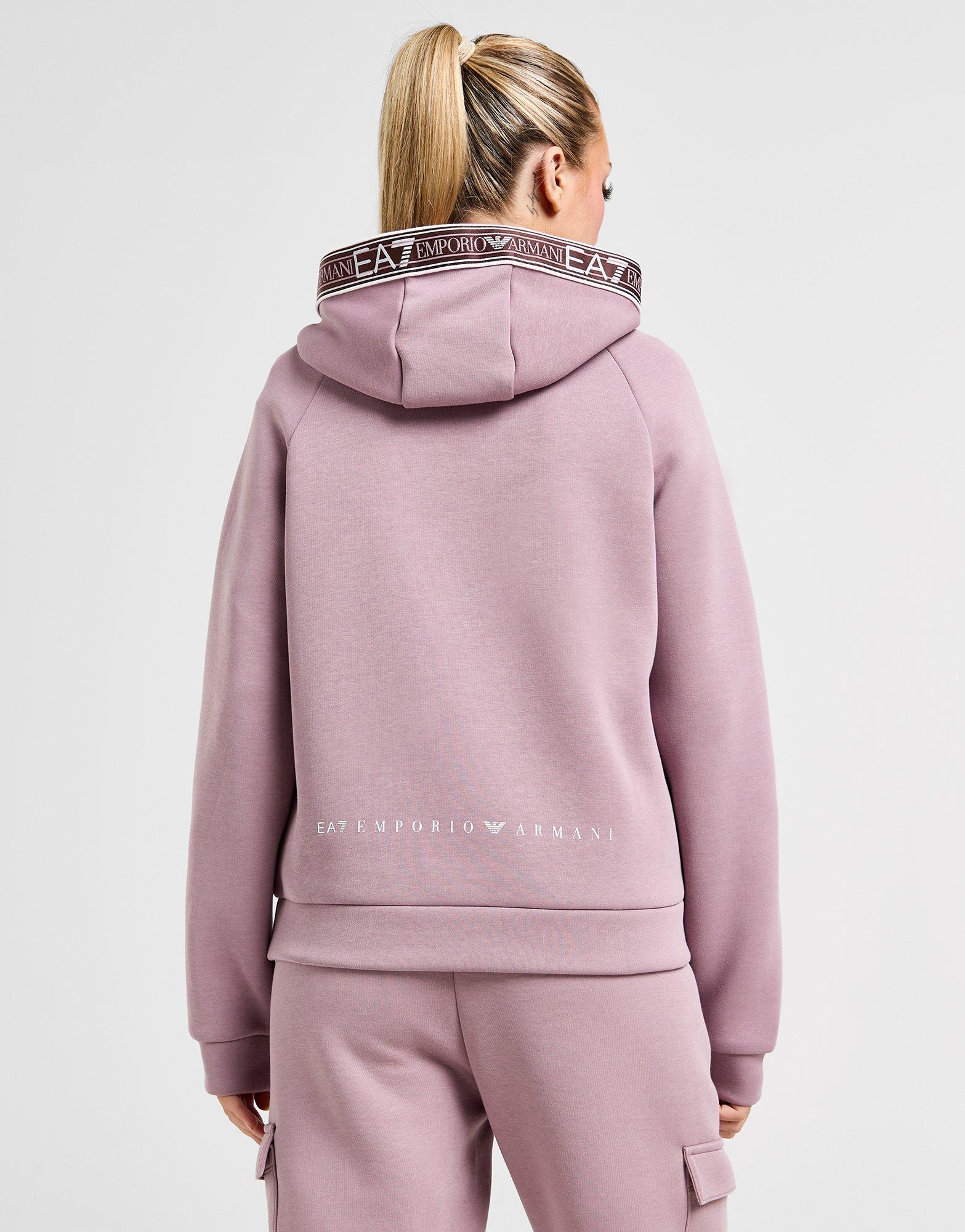 EA7 Emporio Armani Sudadera con capucha Ventus Tape 1/2 Zip — photo 4