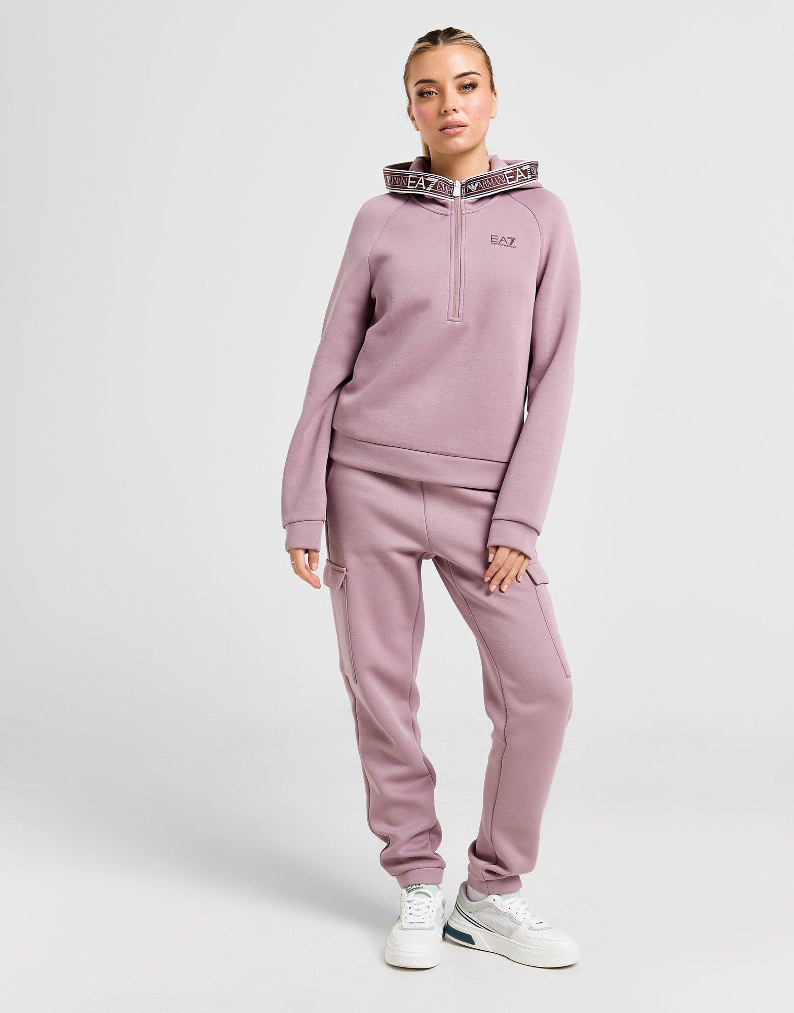 EA7 Emporio Armani Sudadera con capucha Ventus Tape 1/2 Zip — photo 5
