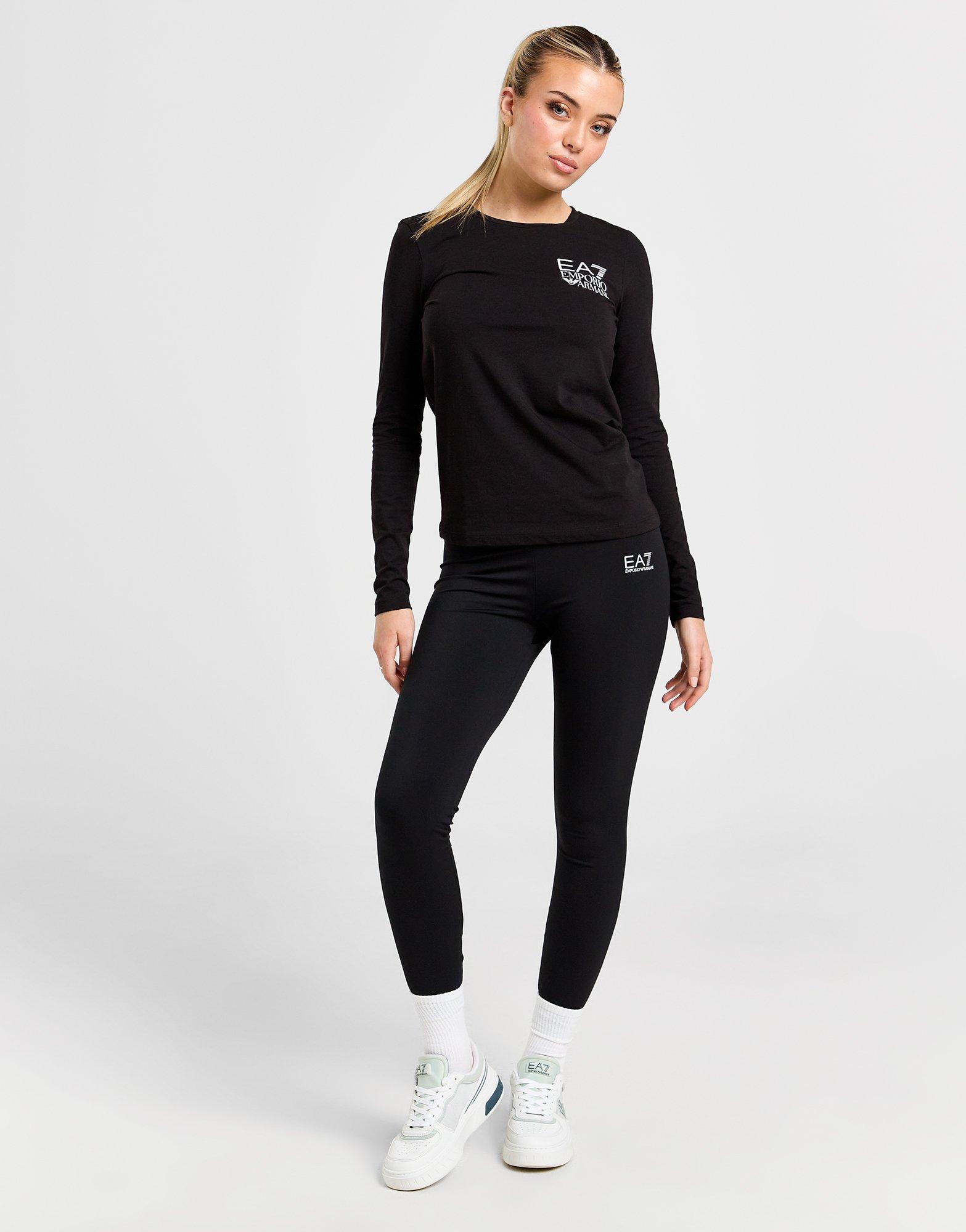 EA7 Emporio Armani Camiseta de manga larga Box Logo — photo 5