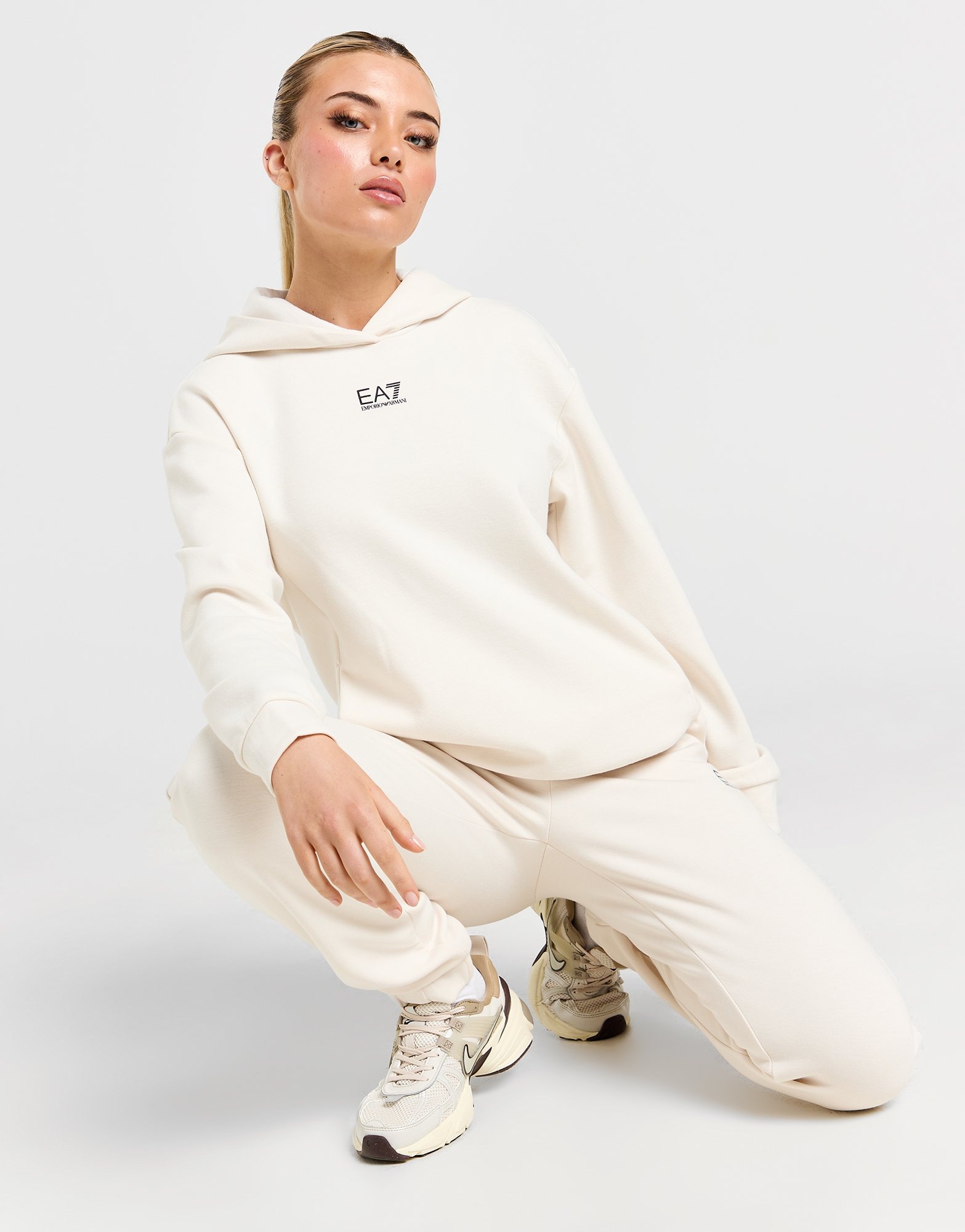 Emporio armani hoodie womens sales