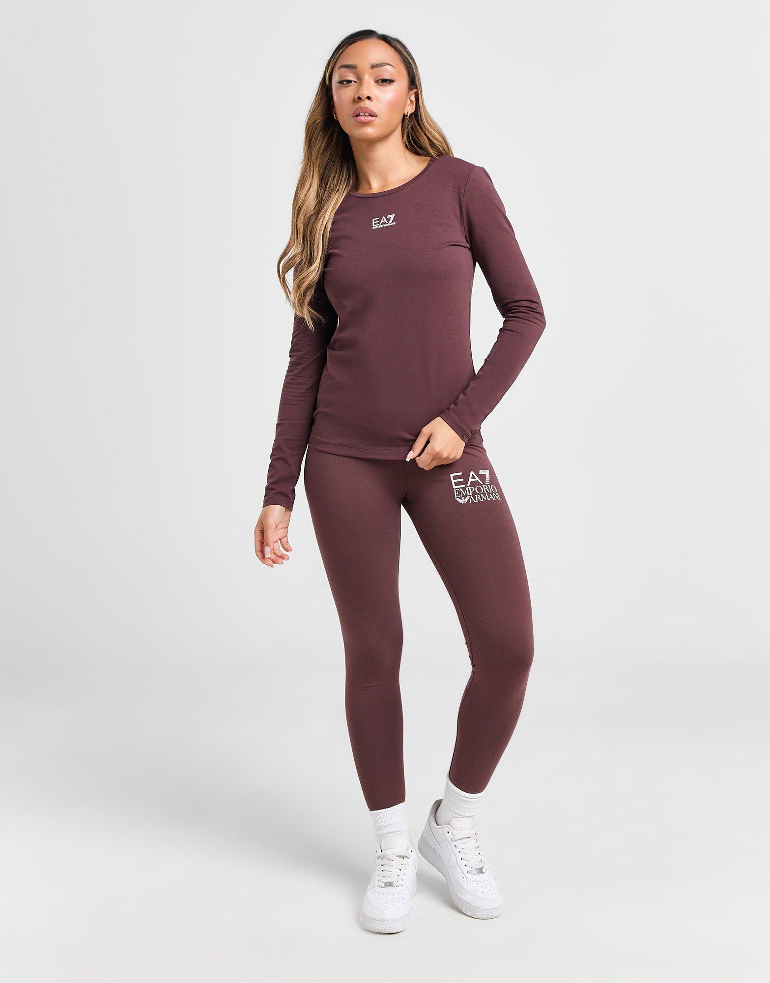 EA7 Emporio Armani Essential Logo Long Sleeve T-Shirt