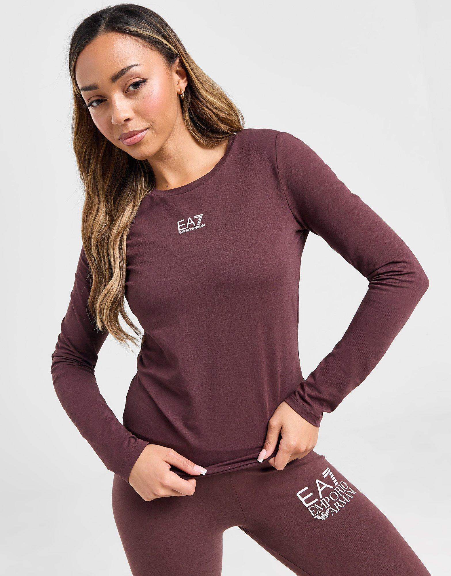 EA7 Emporio Armani Essential Logo Long Sleeve T-Shirt