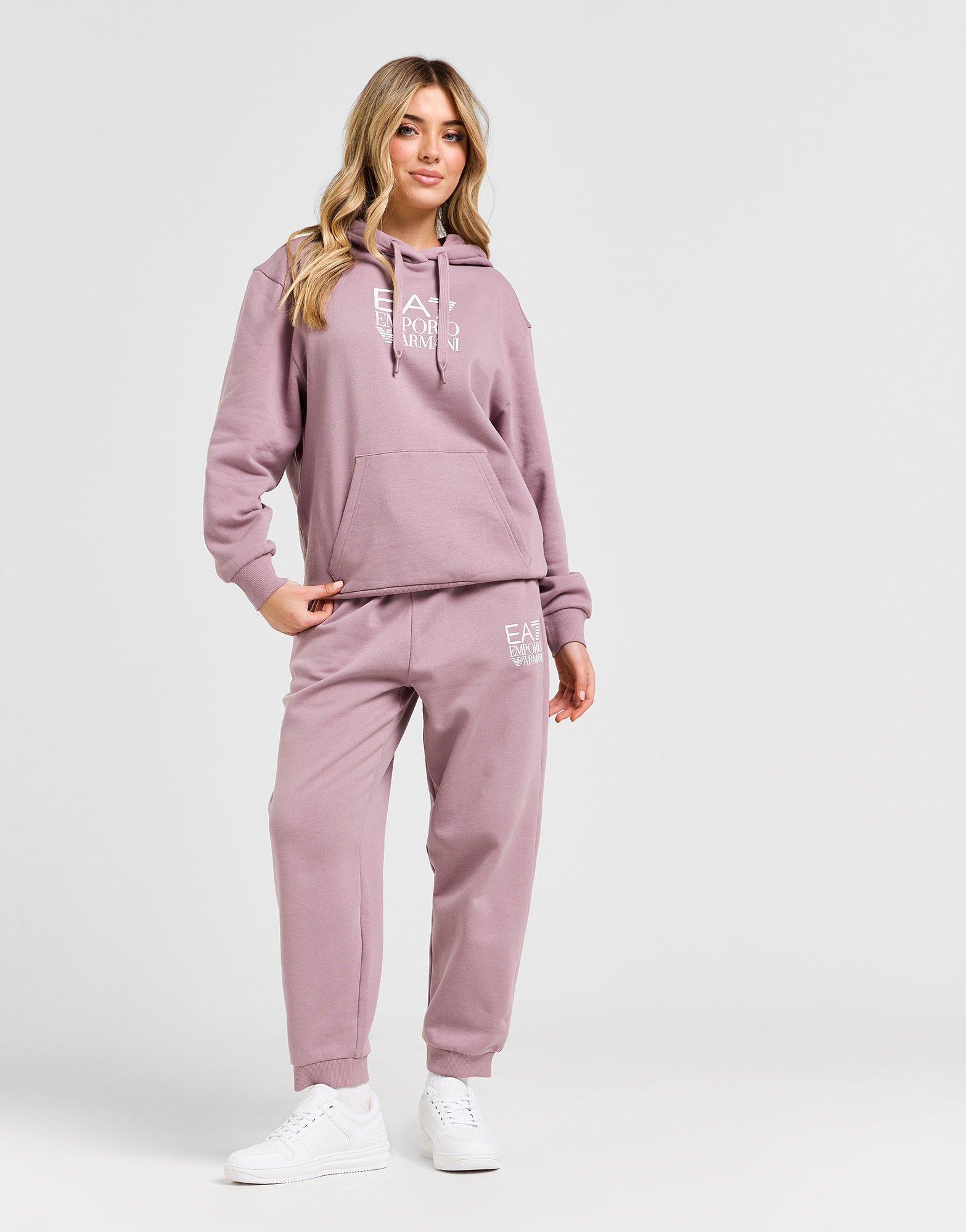 EA7 Emporio Armani Box Logo Oversized Hoodie