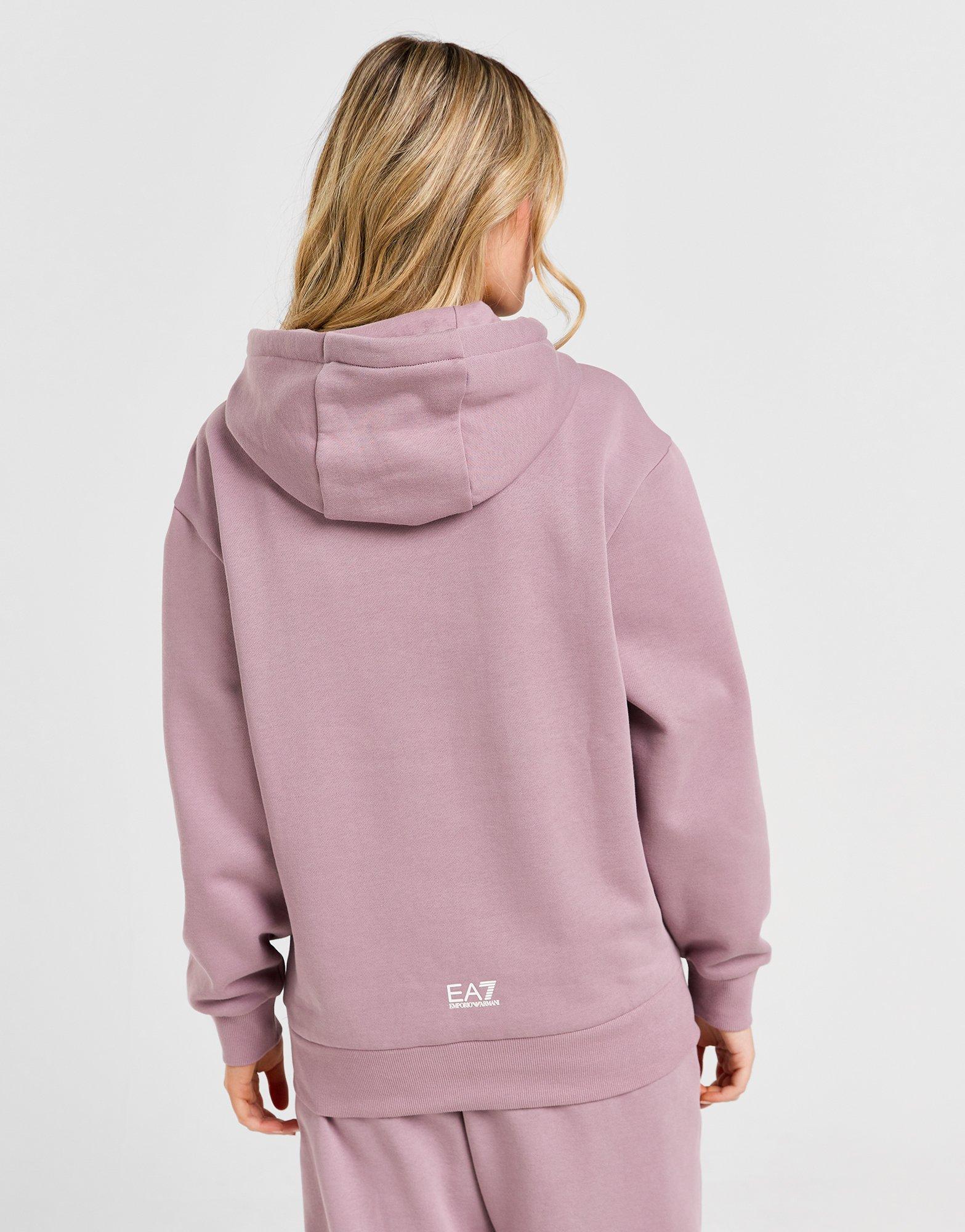 EA7 Emporio Armani Box Logo Oversized Hoodie