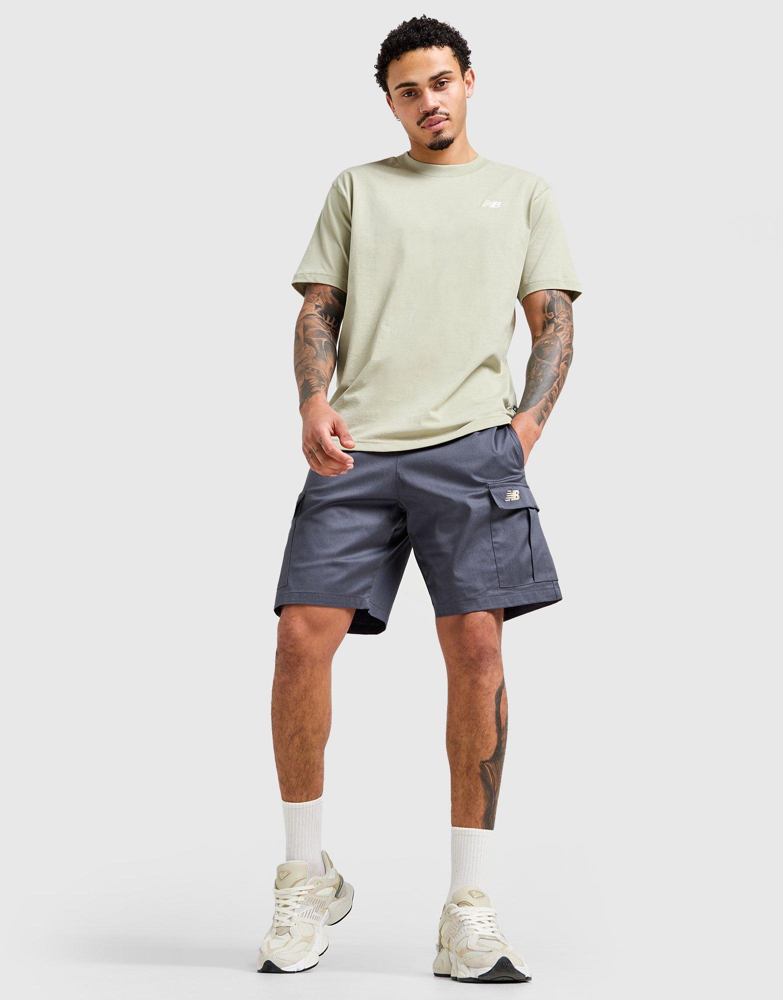 Black New Balance Cargo Shorts JD Sports Global