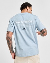 New Balance T-Shirt Linear Back Hit