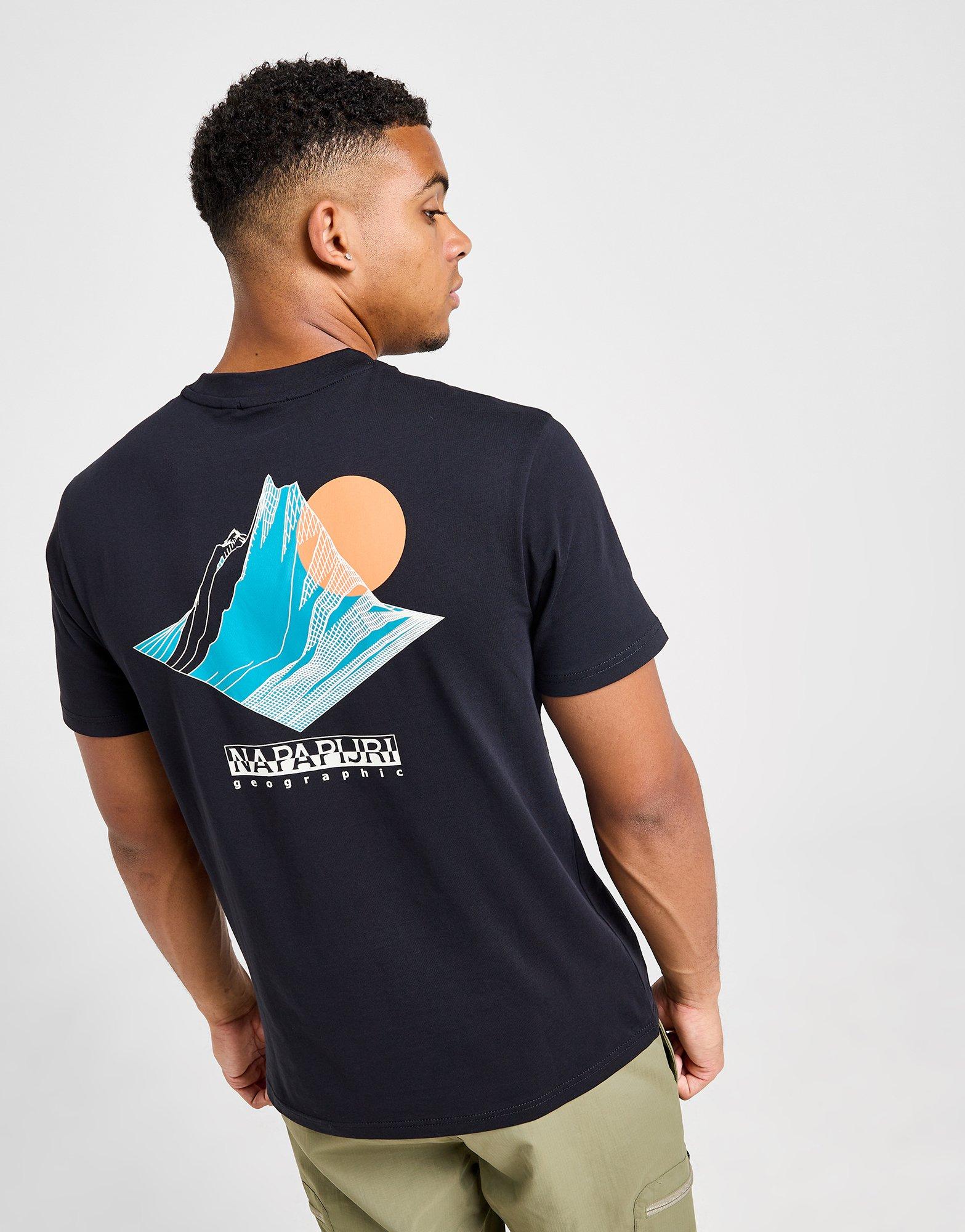 Black Napapijri Rising Sun T-Shirt | JD Sports UK