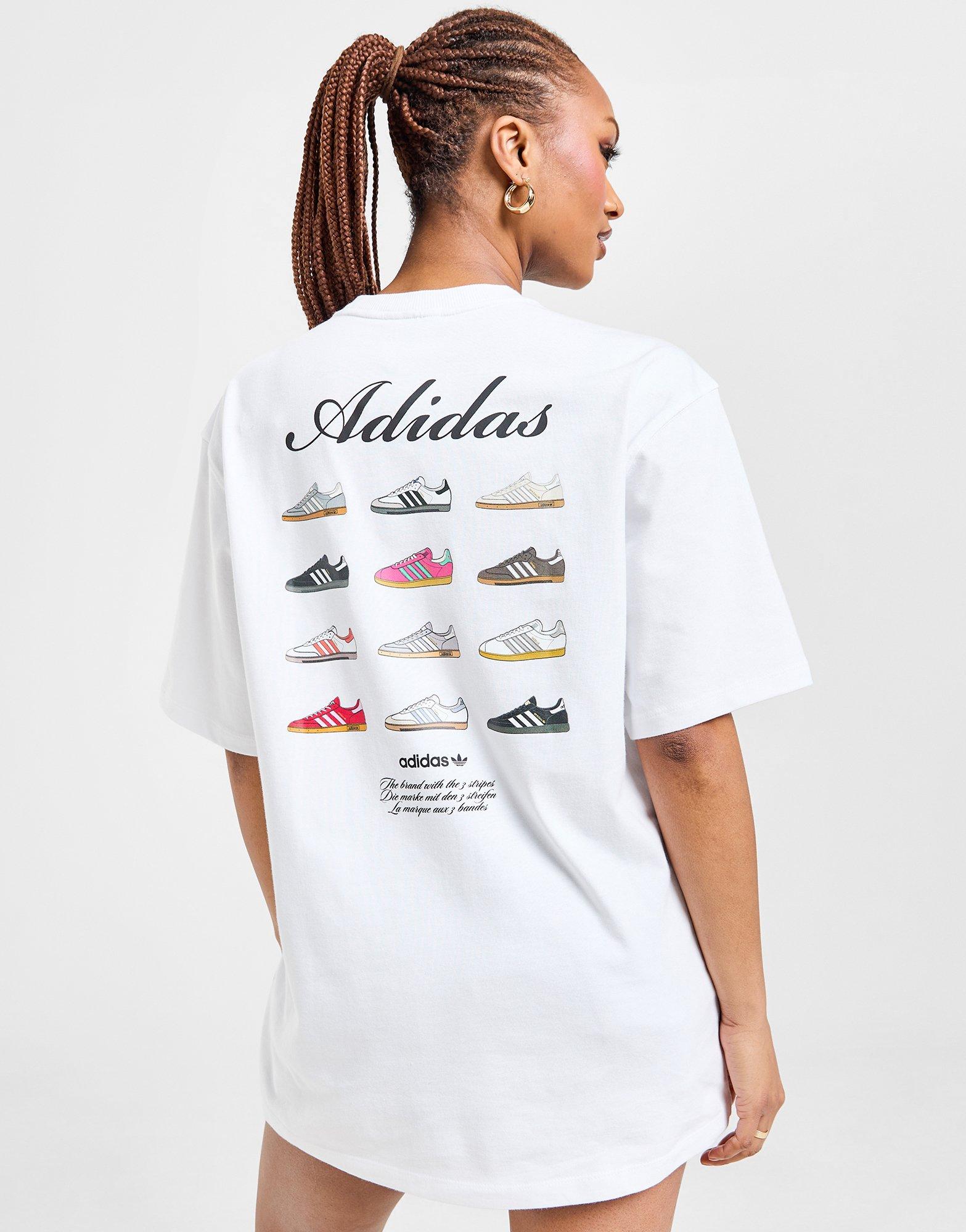 Adidas originals women's trefoil tee online