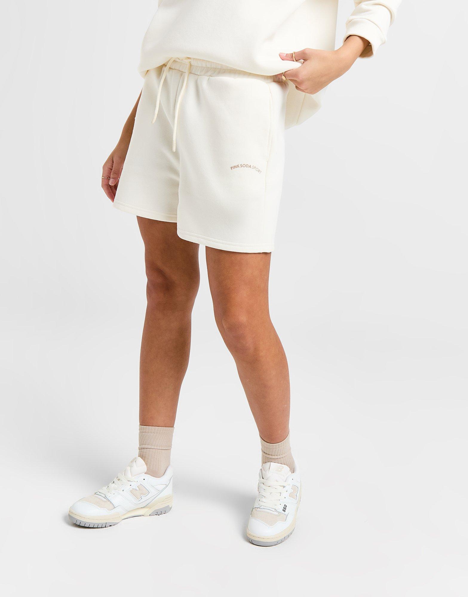 Pink Soda Sport Baton Fleece Shorts