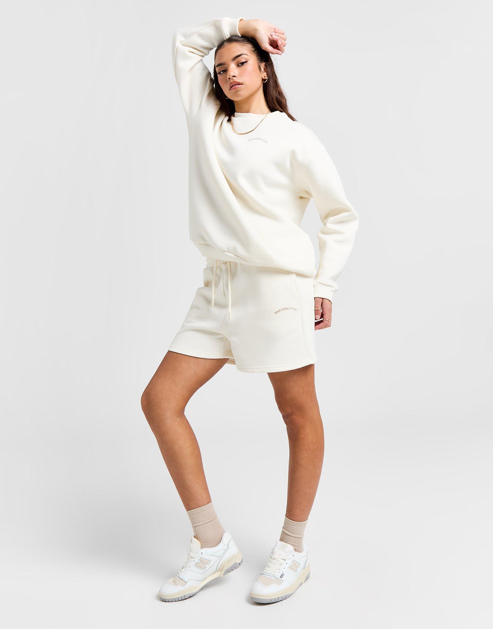 Pink Soda Sport Baton Fleece Shorts