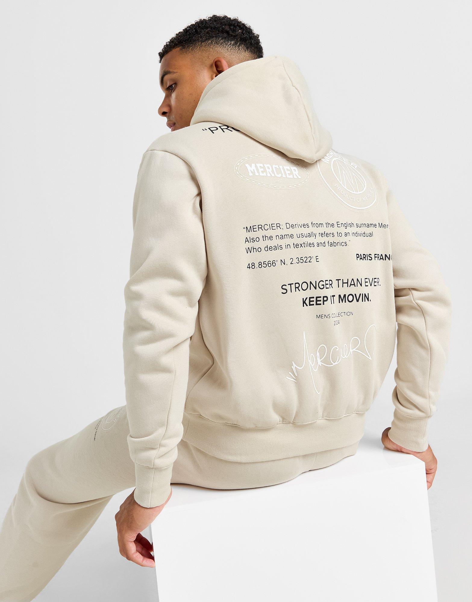 Brown MERCIER Caruso Hoodie | JD Sports UK