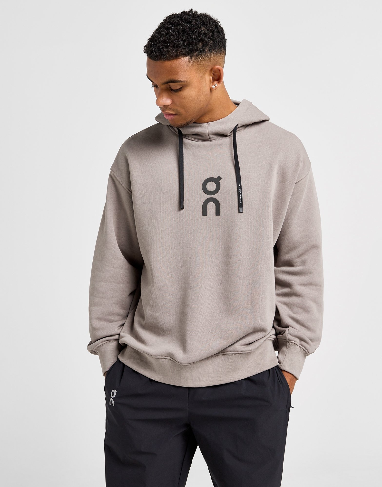 Brown On Running Club Hoodie JD Sports