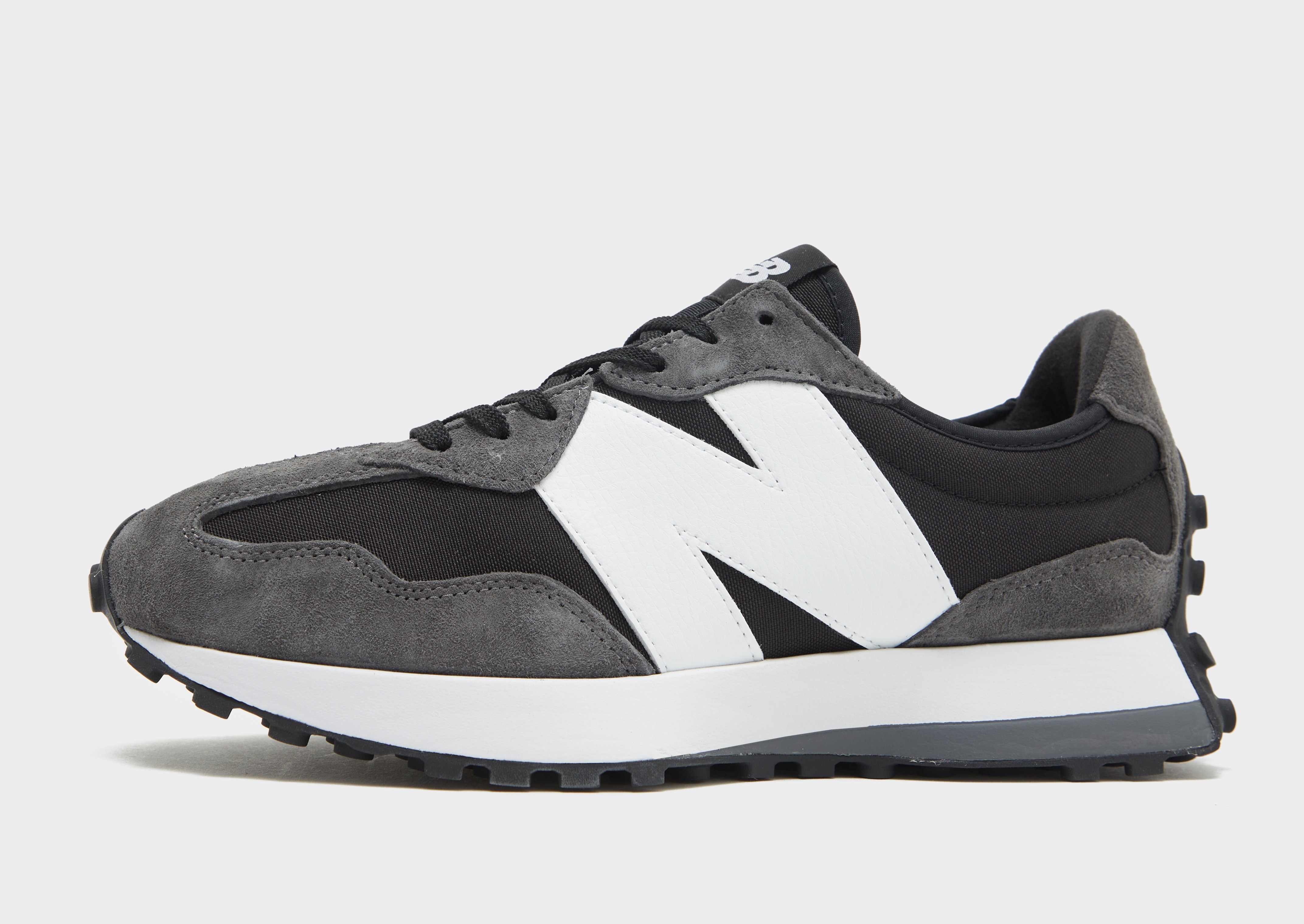 New balance black 327 online