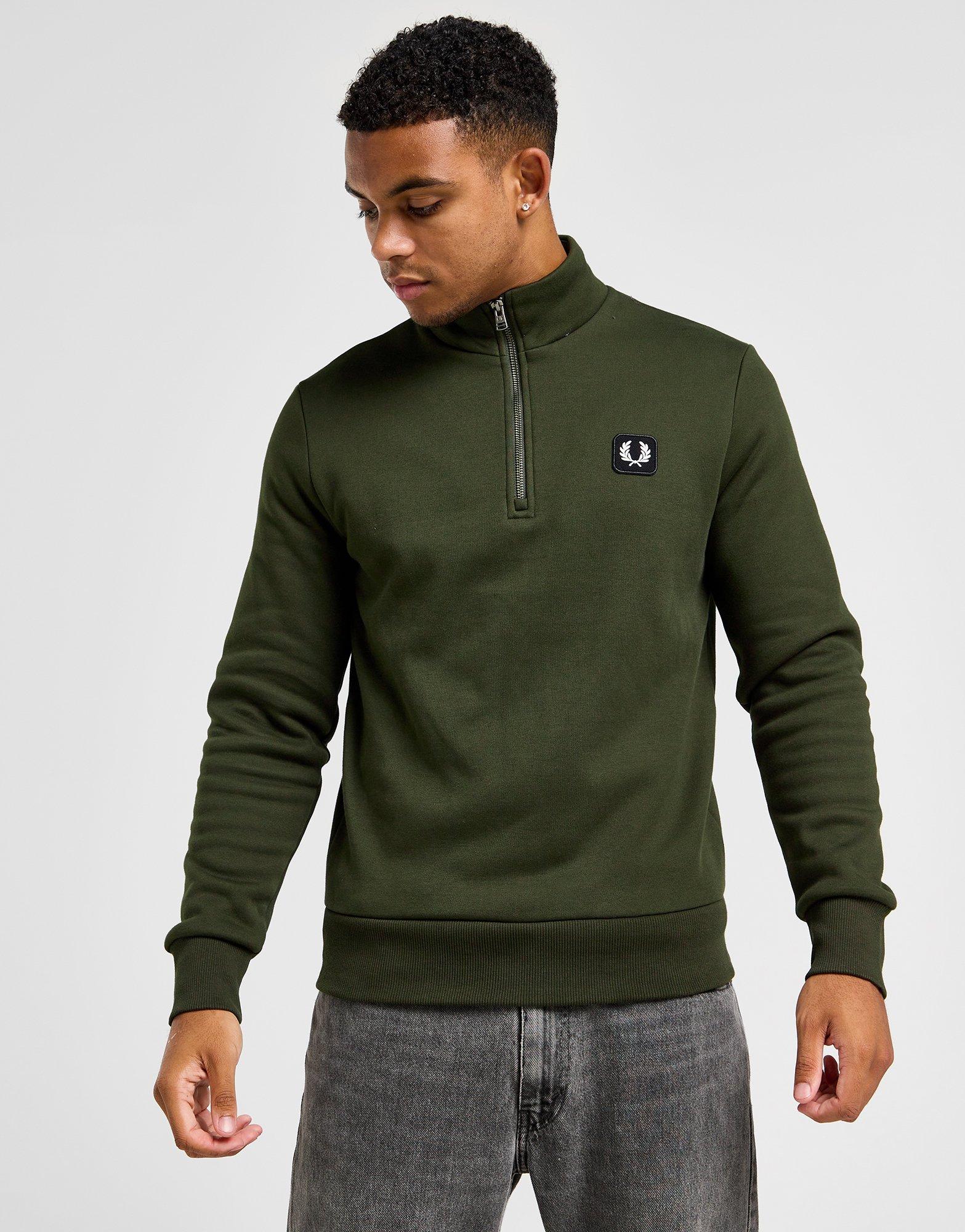 Fred Perry Badge 1/2 Zip Sweatshirt