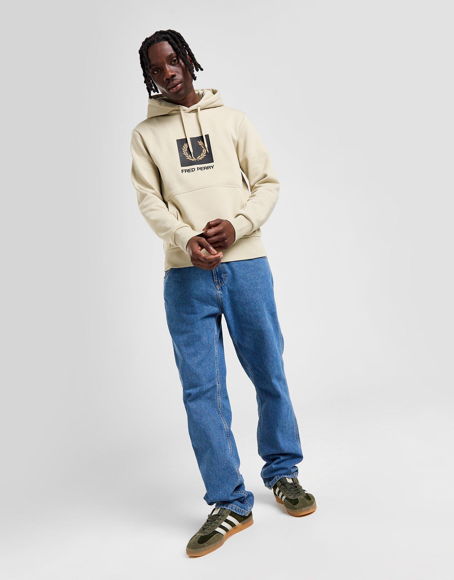 【注目アイテム】FRED PERRY Logo Overhead Hoodie Blue Fred Perry Logo Overhead Hoodie | JD Sports UK