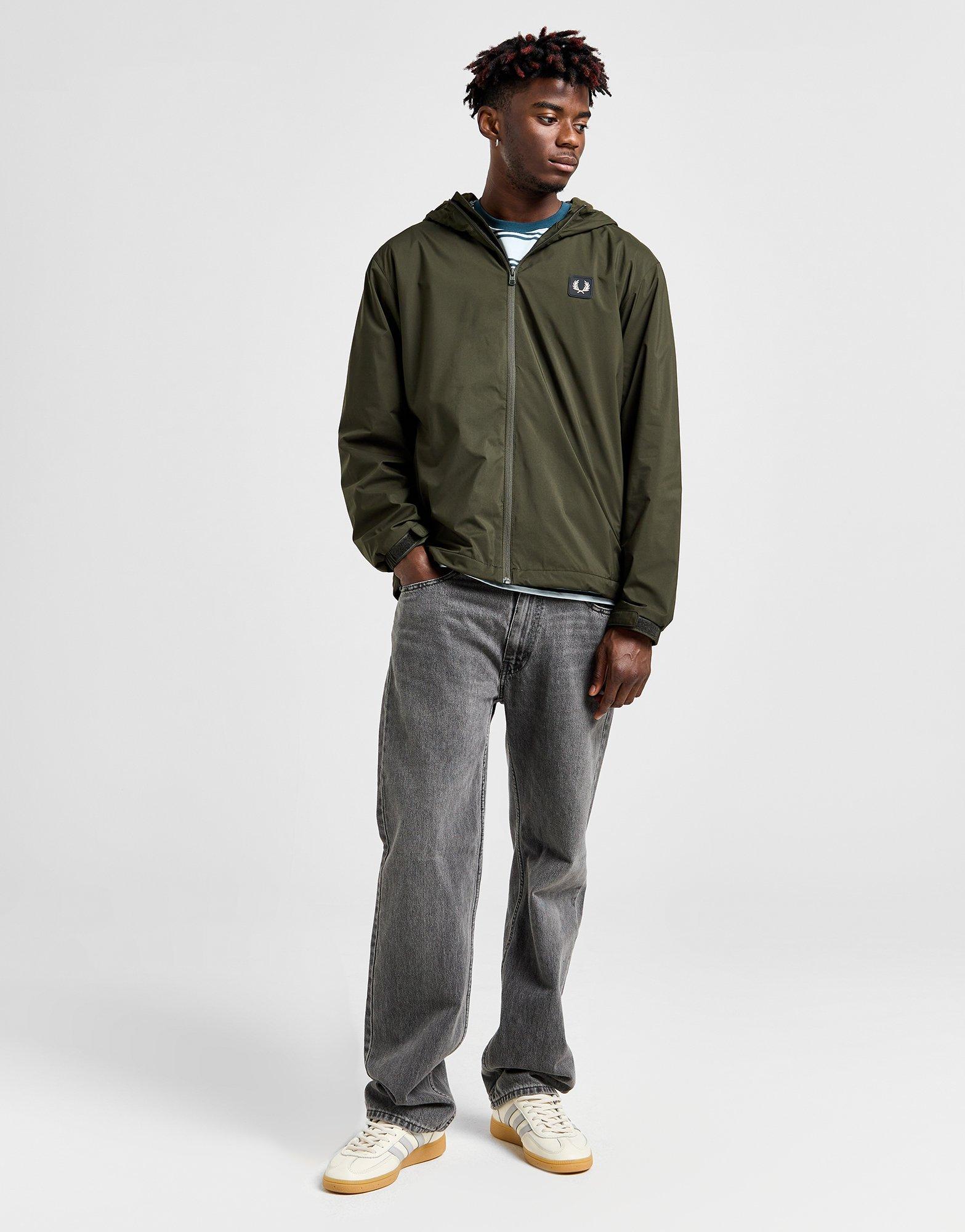 Green Fred Perry Badge Woven Jacket - JD Sports Global