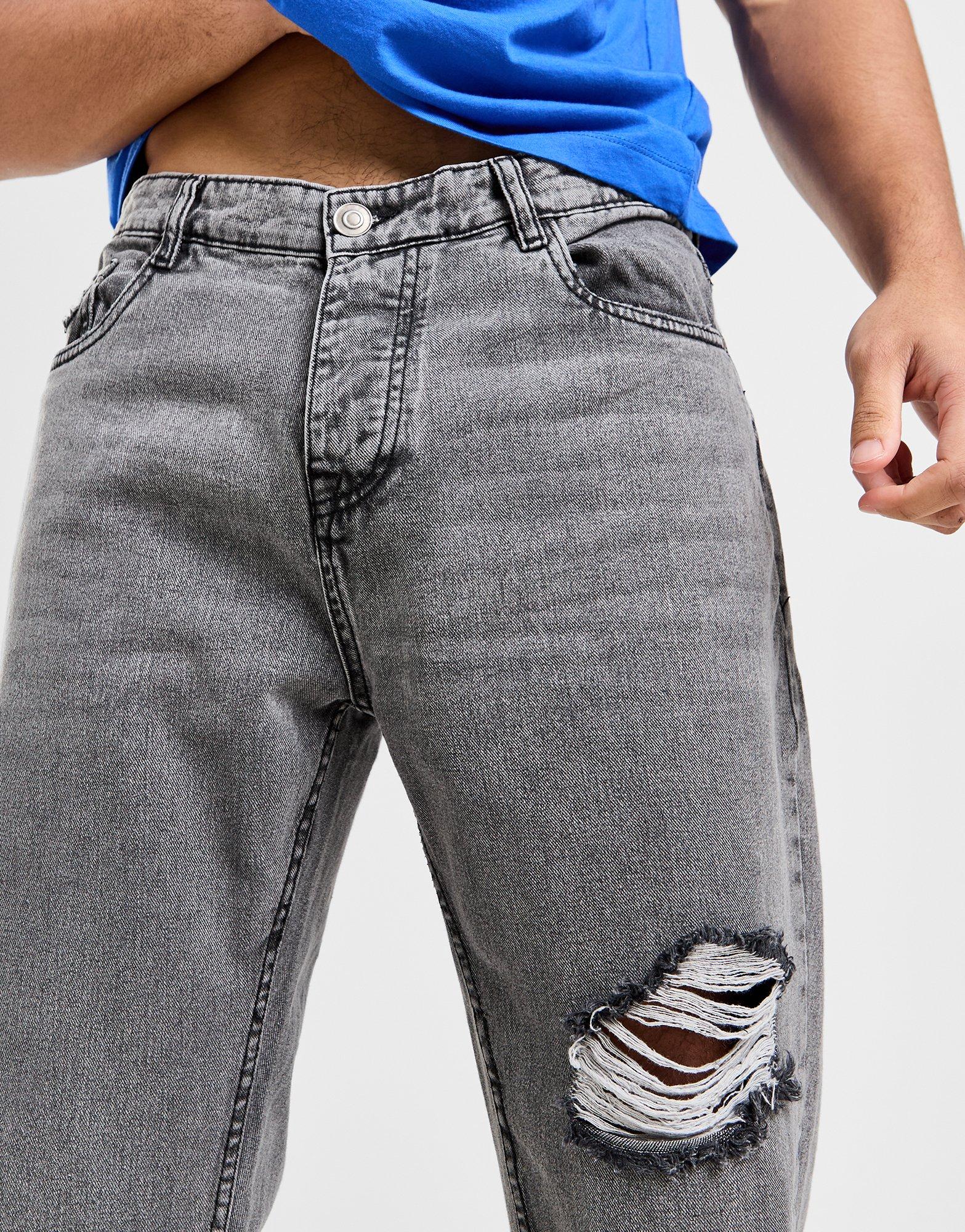 Brave Soul Loose Fit Rip Jeans