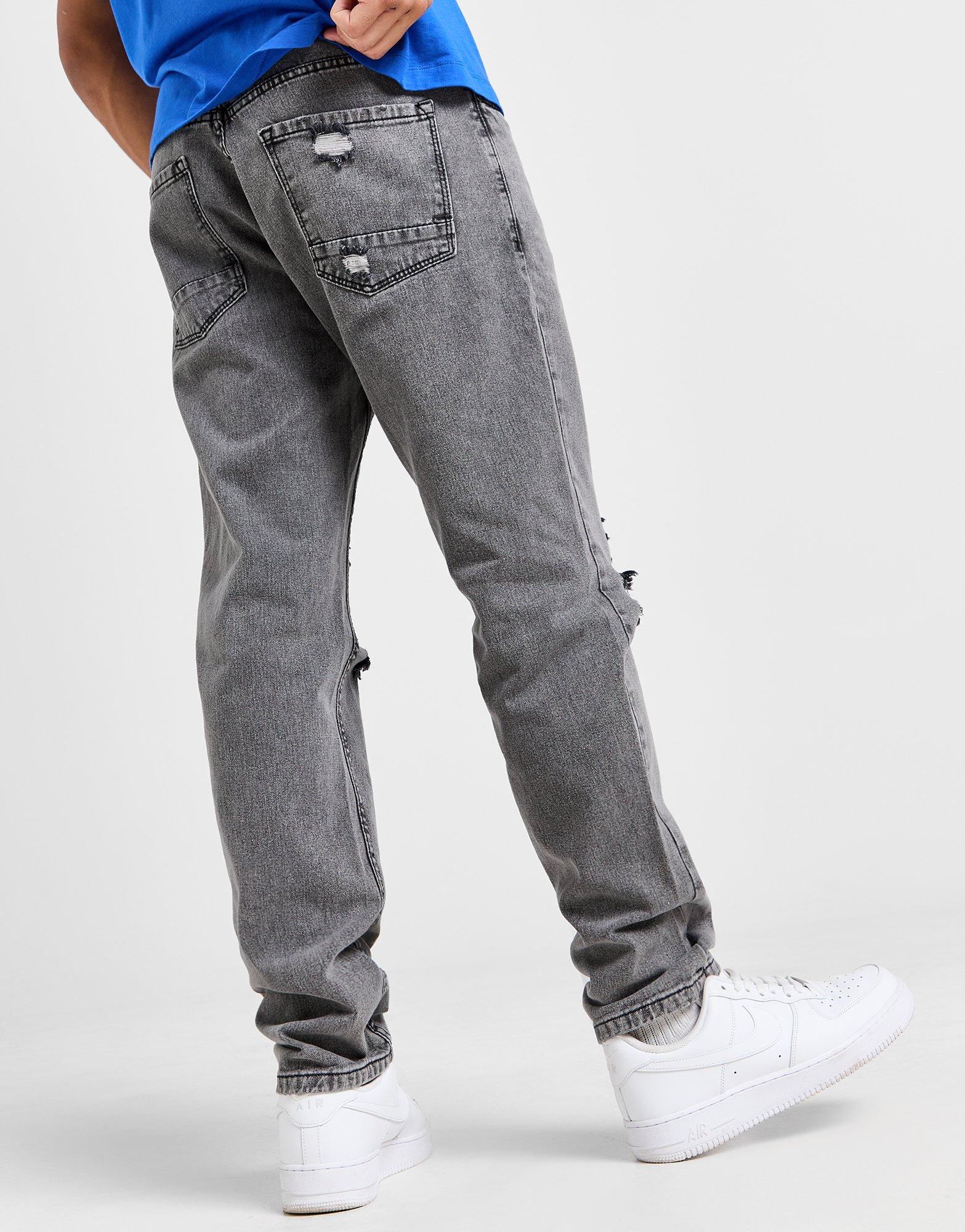 Brave Soul Loose Fit Rip Jeans