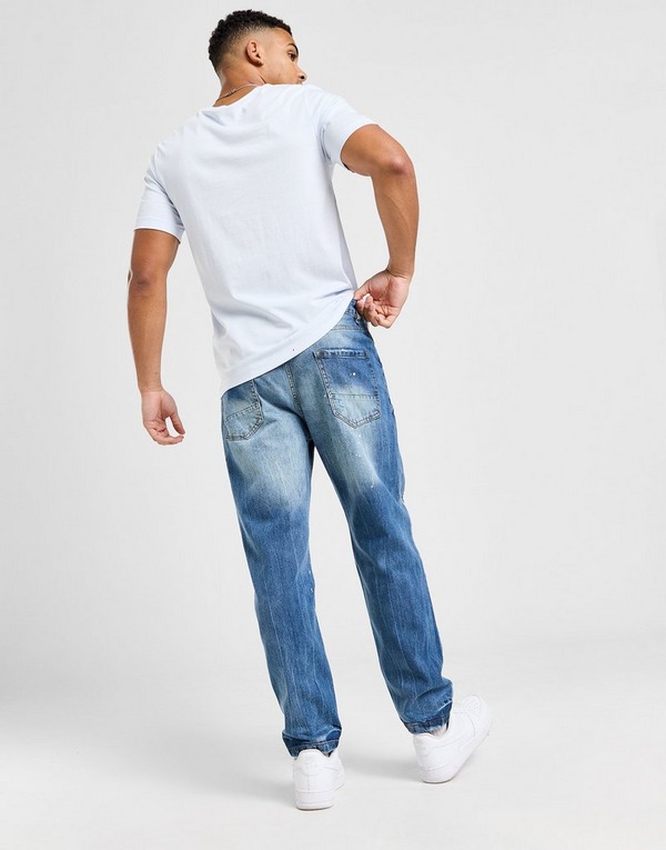Calvin Klein Jeans Loosefit Calças de ganga em Azul Ganga