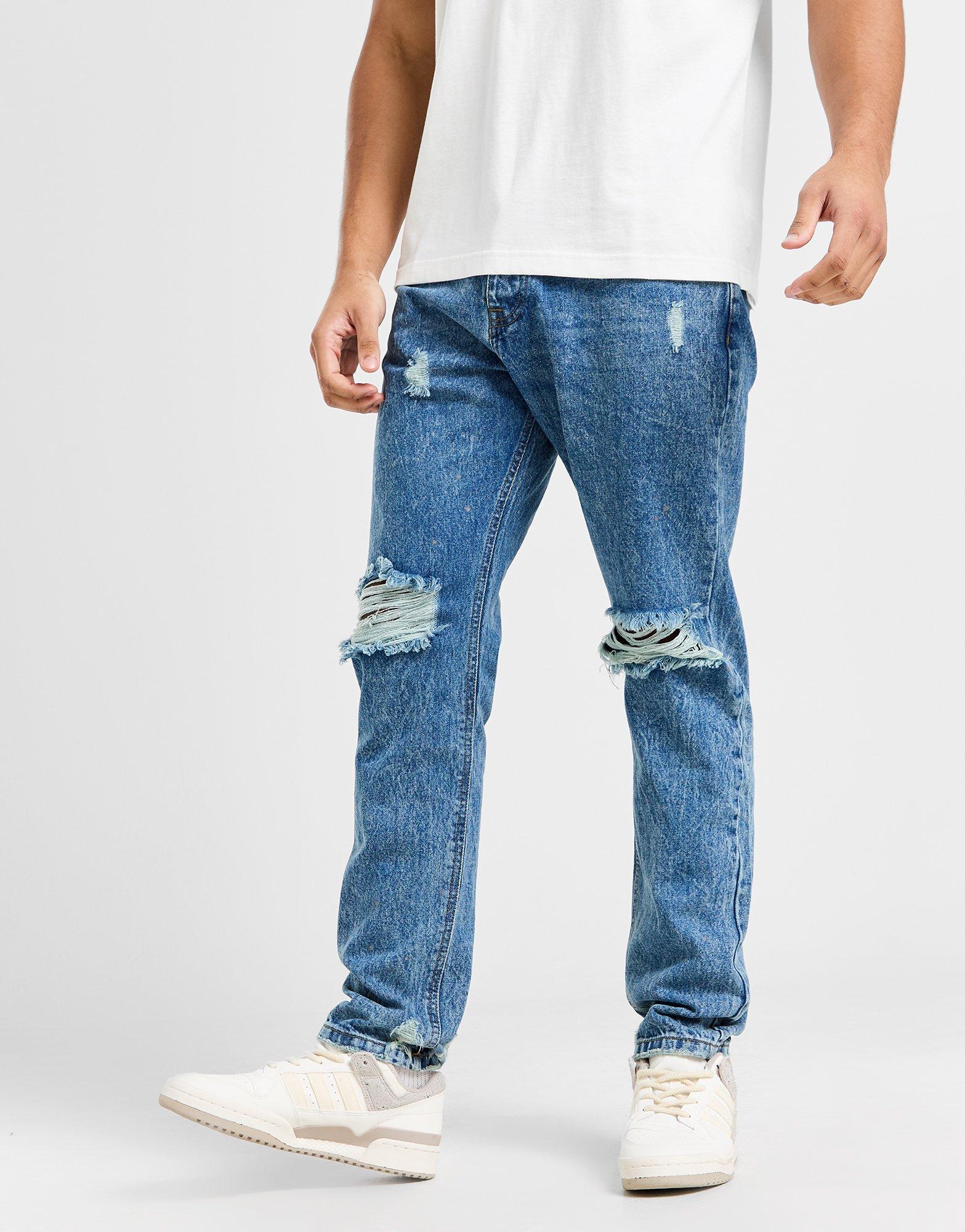 Brave Soul Split Rip Jeans