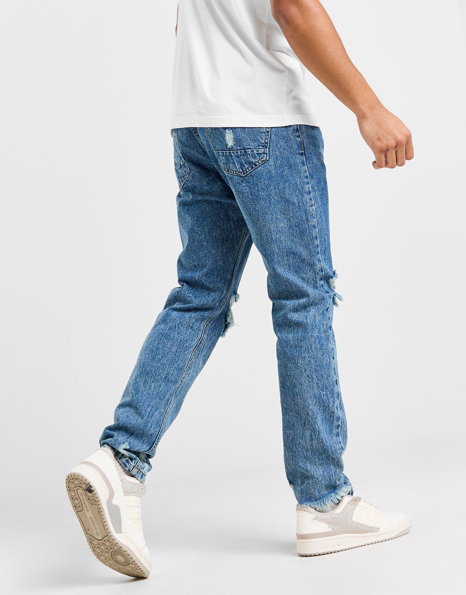 Brave Soul Split Rip Jeans