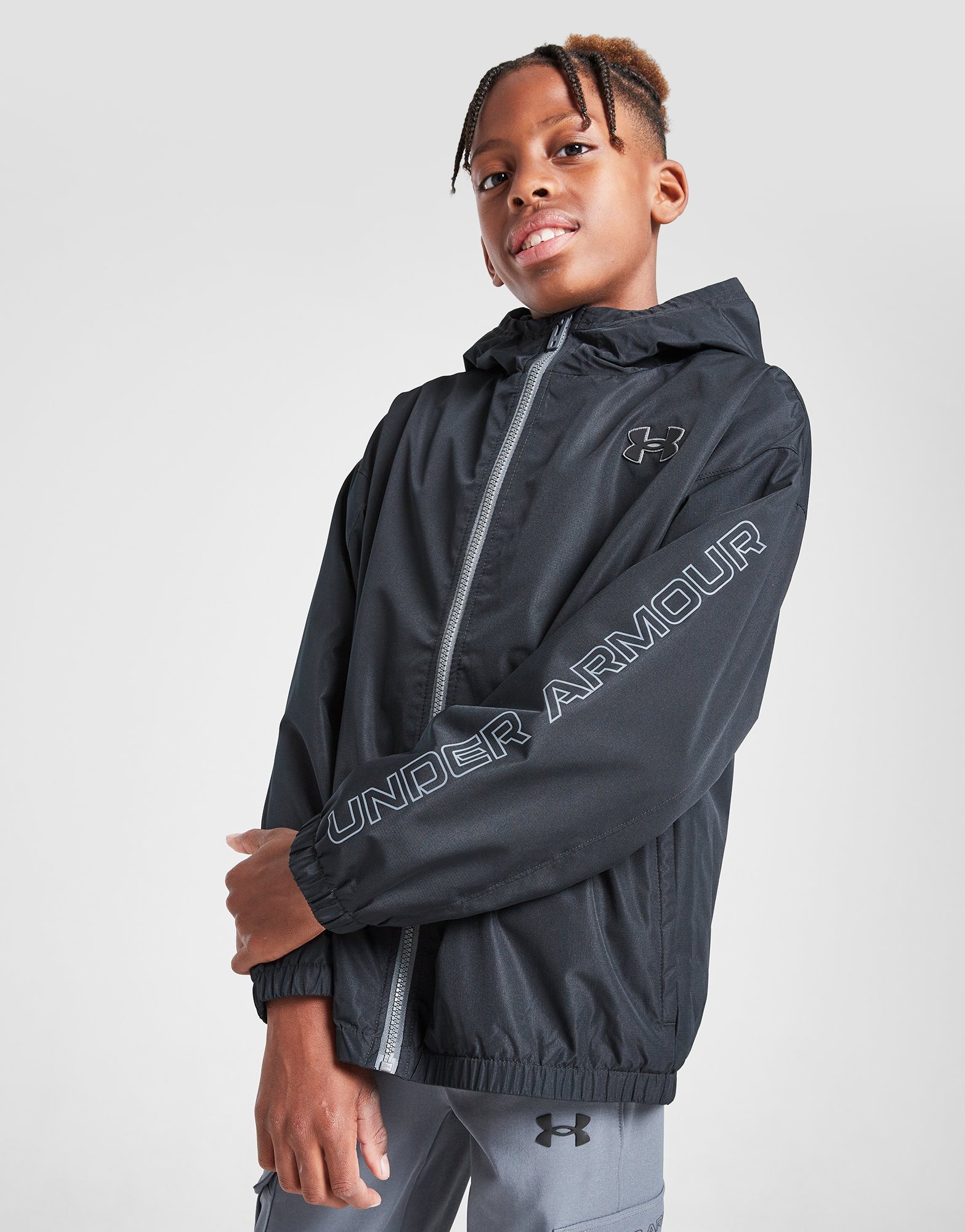 Under armour windbreaker snr74 sales