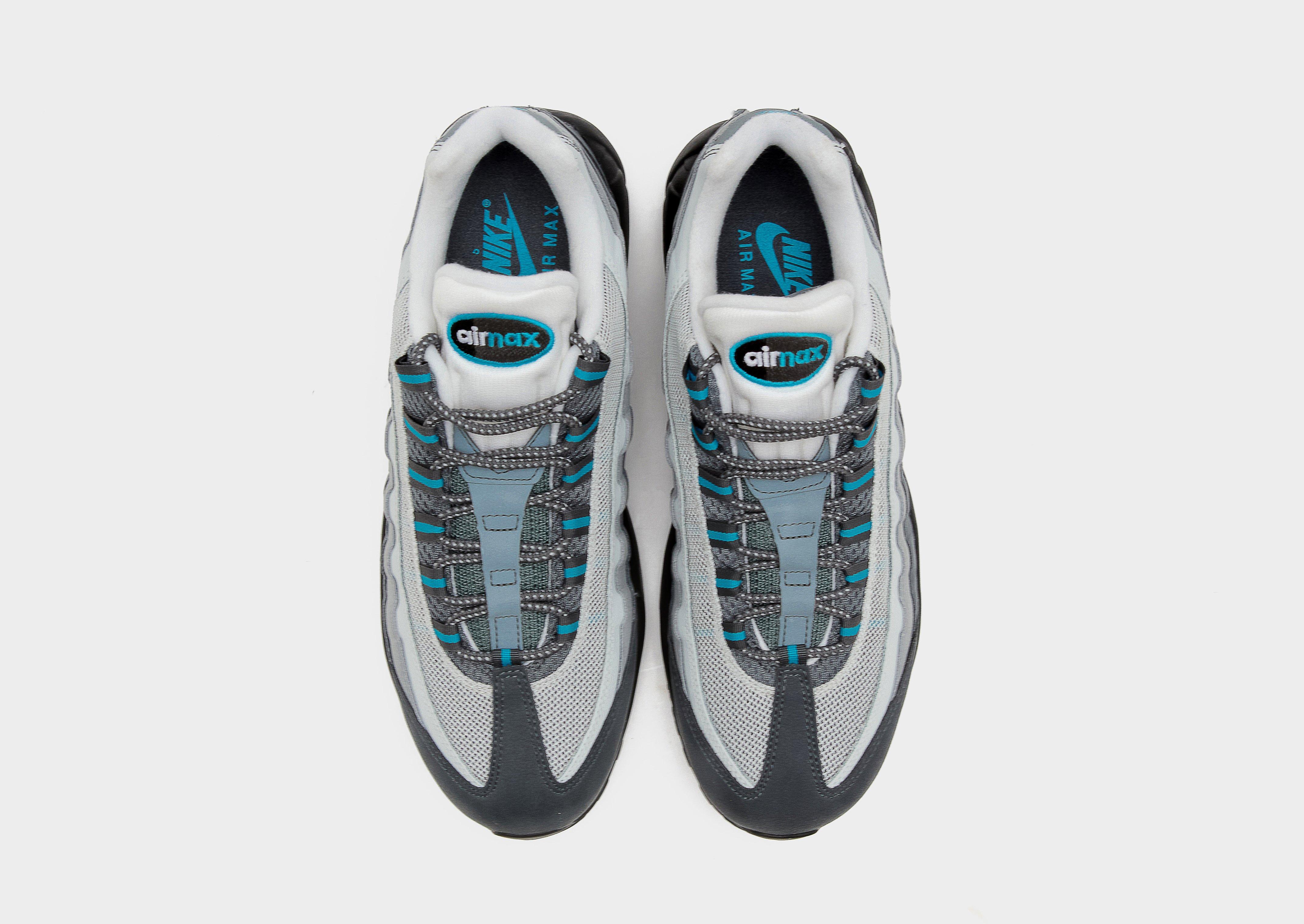 Navy blue and grey air max 95 best sale