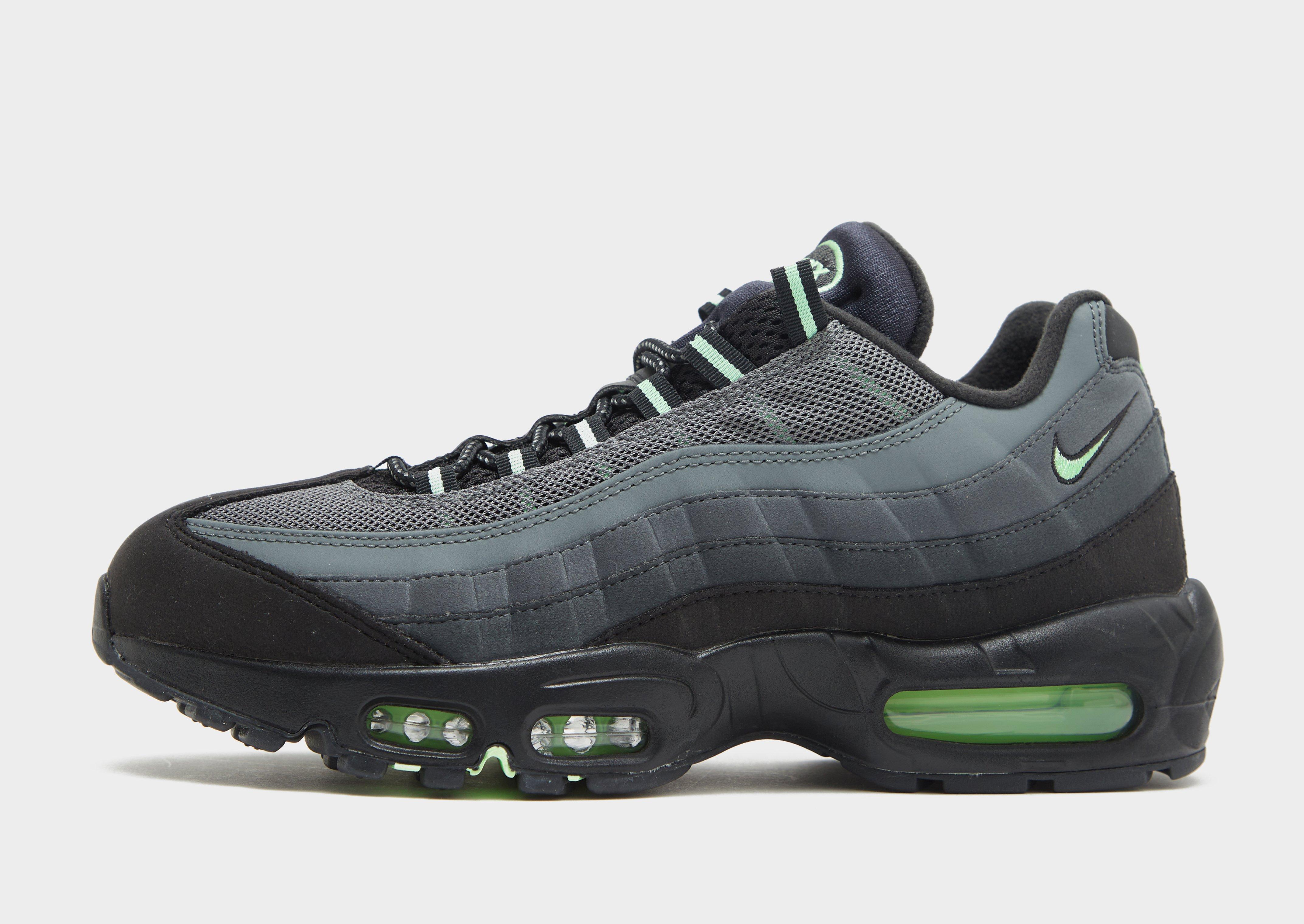 Nike 95 black and green on sale