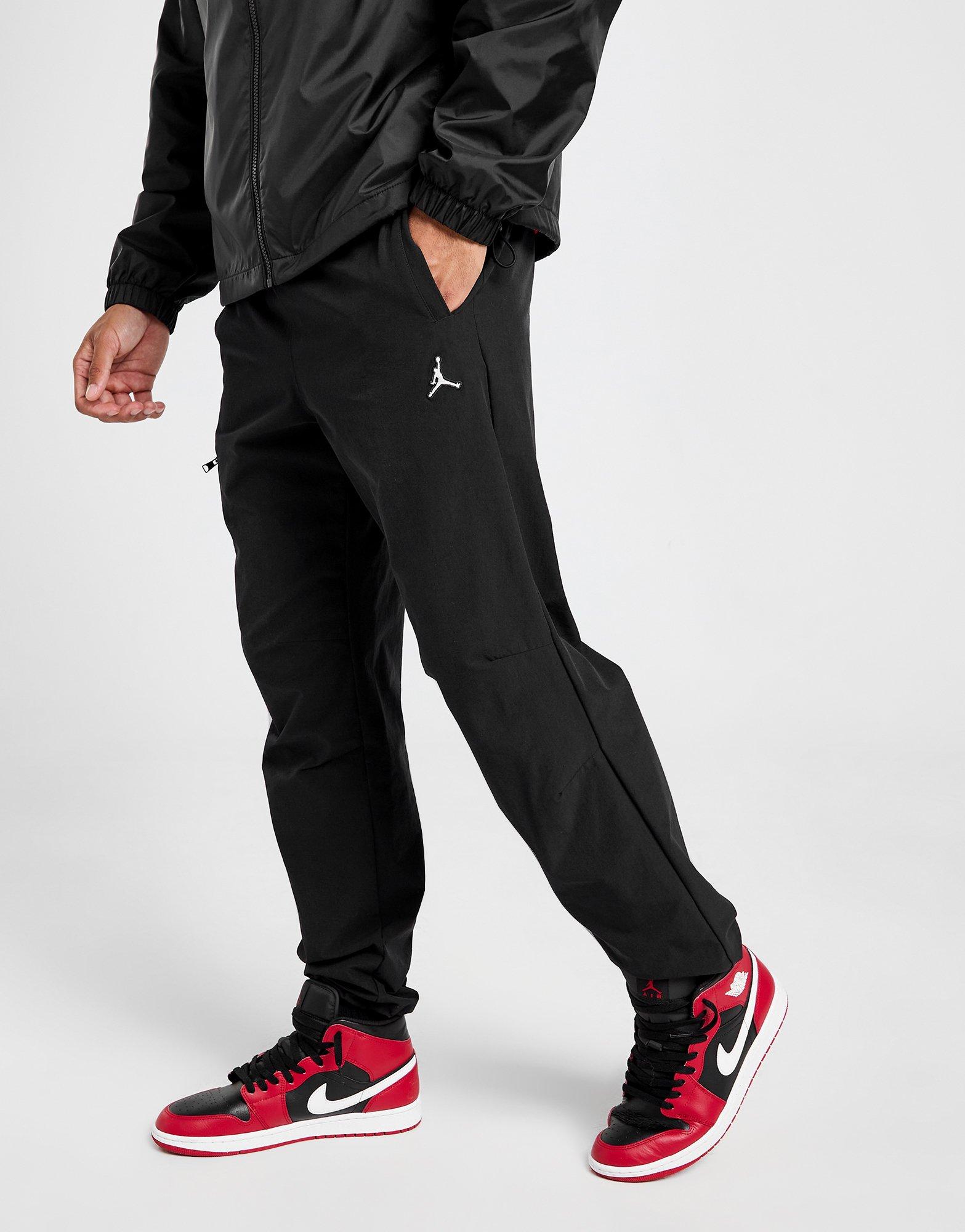 Black Jordan Essential Woven Track Pants JD Sports UK