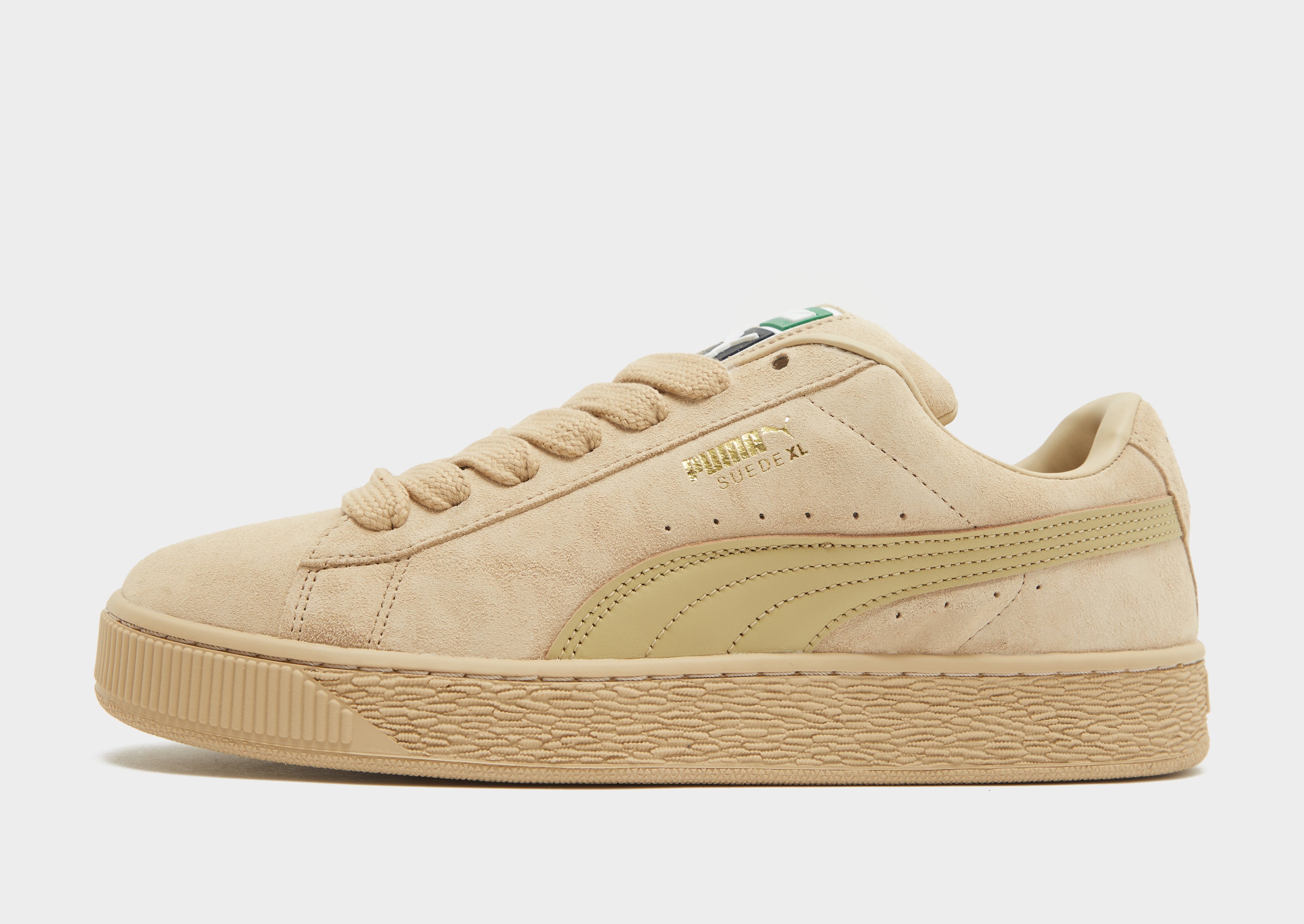 Puma suede nere suola marrone hotsell