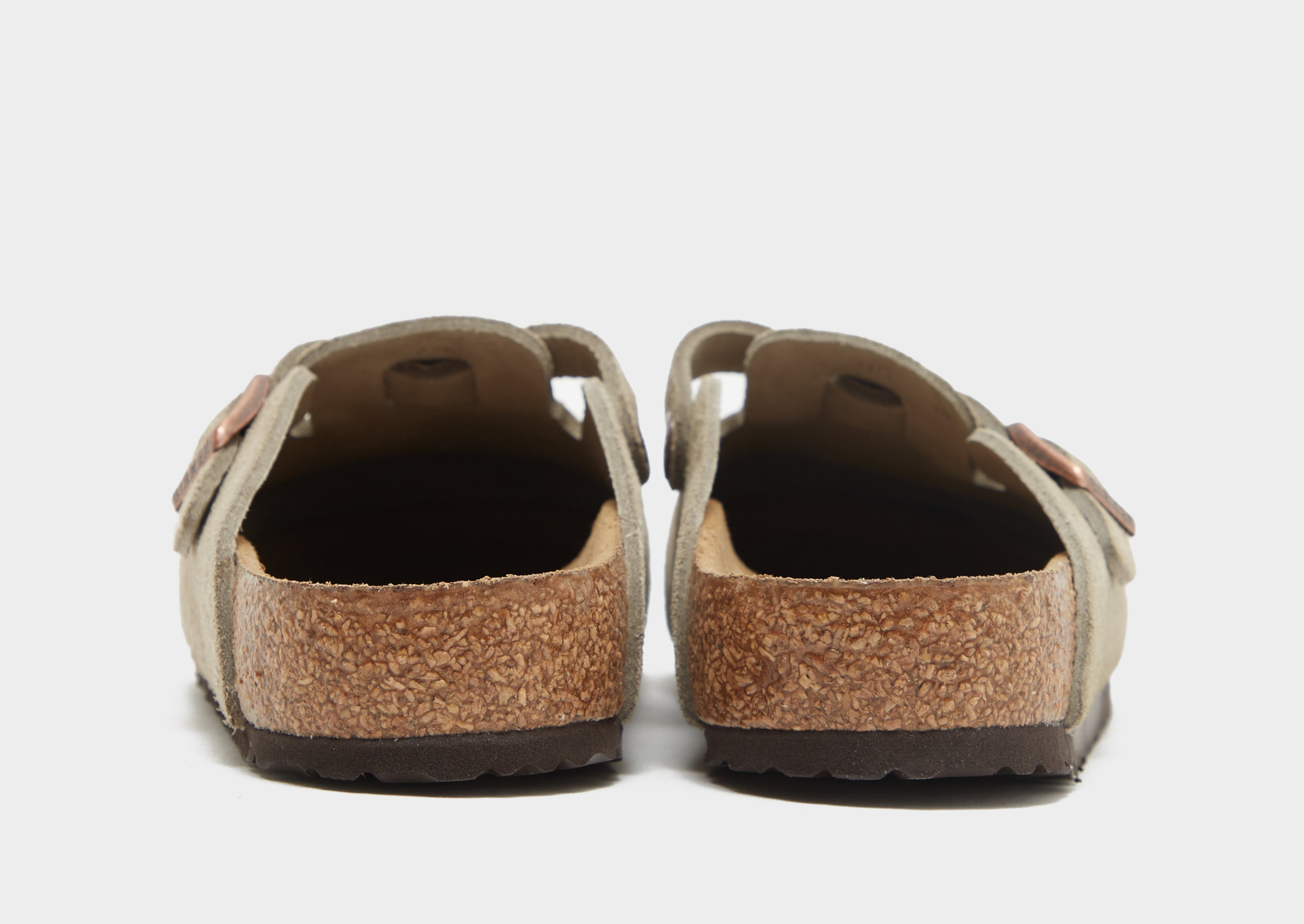 Birkenstock Boston Suede Taupe (Narrow Fit) (Kids) — foto 3