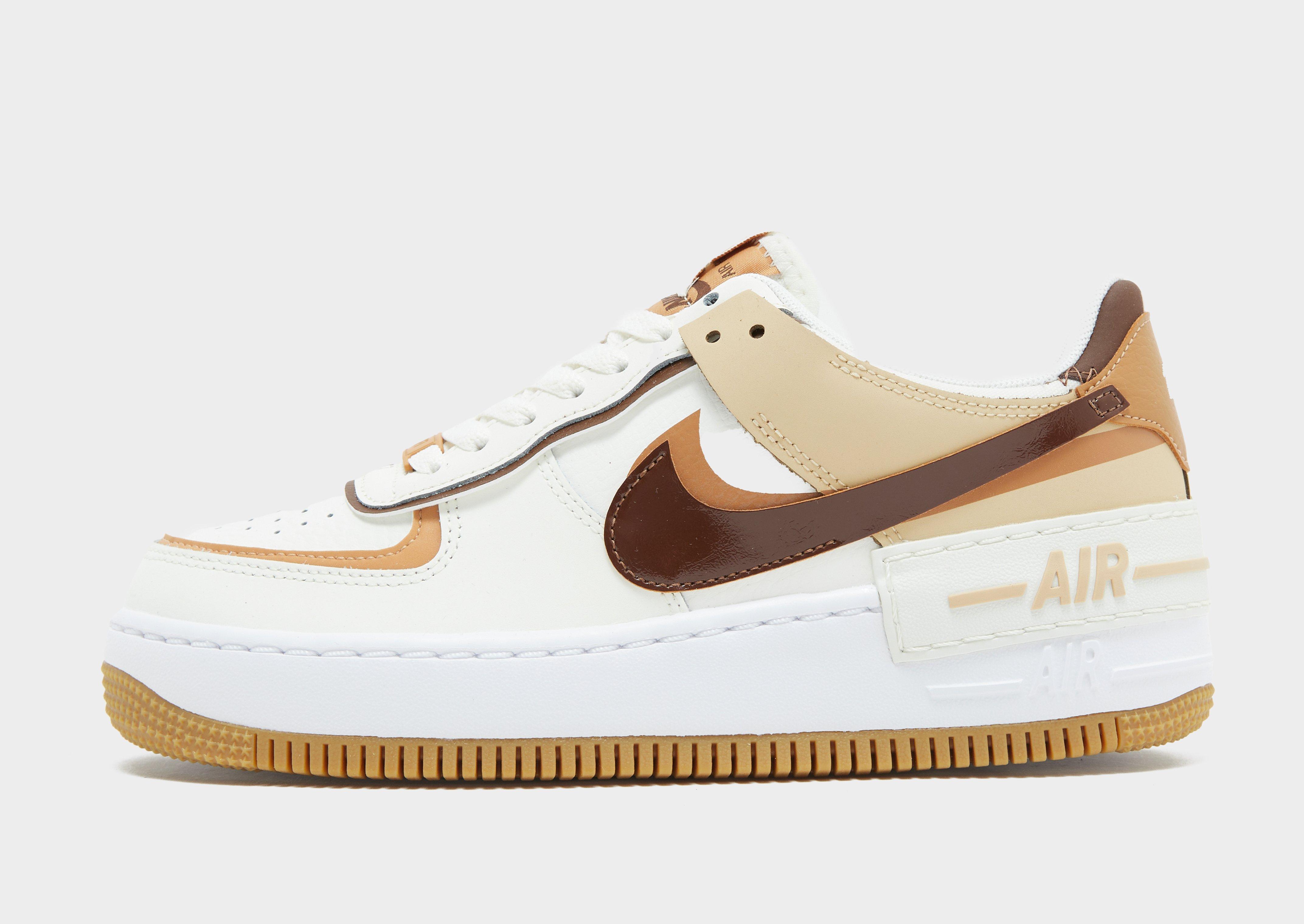 Nike Air Force 1 Shadow Donna in Marrone JD Sports