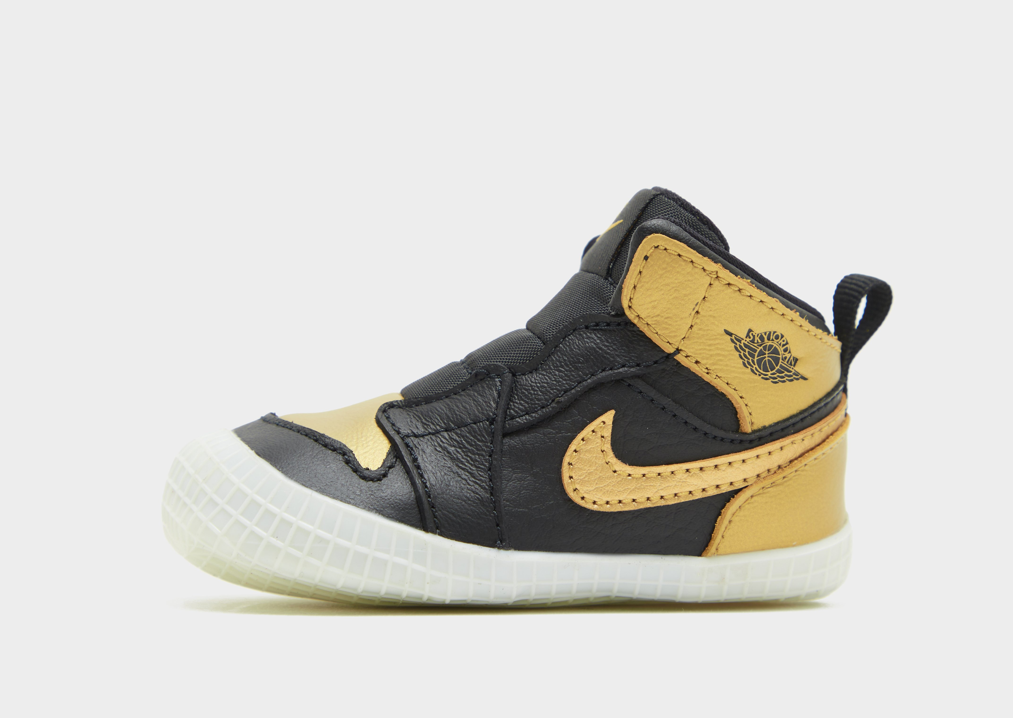 Black and gold toddler jordans best sale